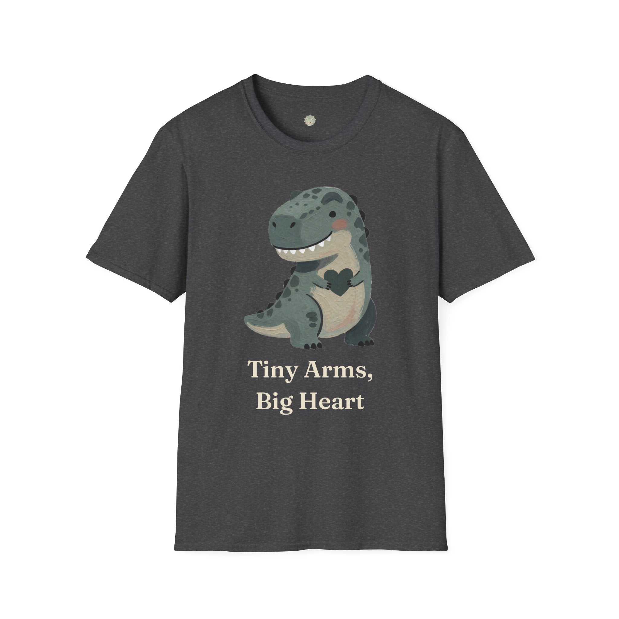 Tiny Arms, Big Heart T-Shirt — Cute Sweet T-Rex Love Graphic Tee