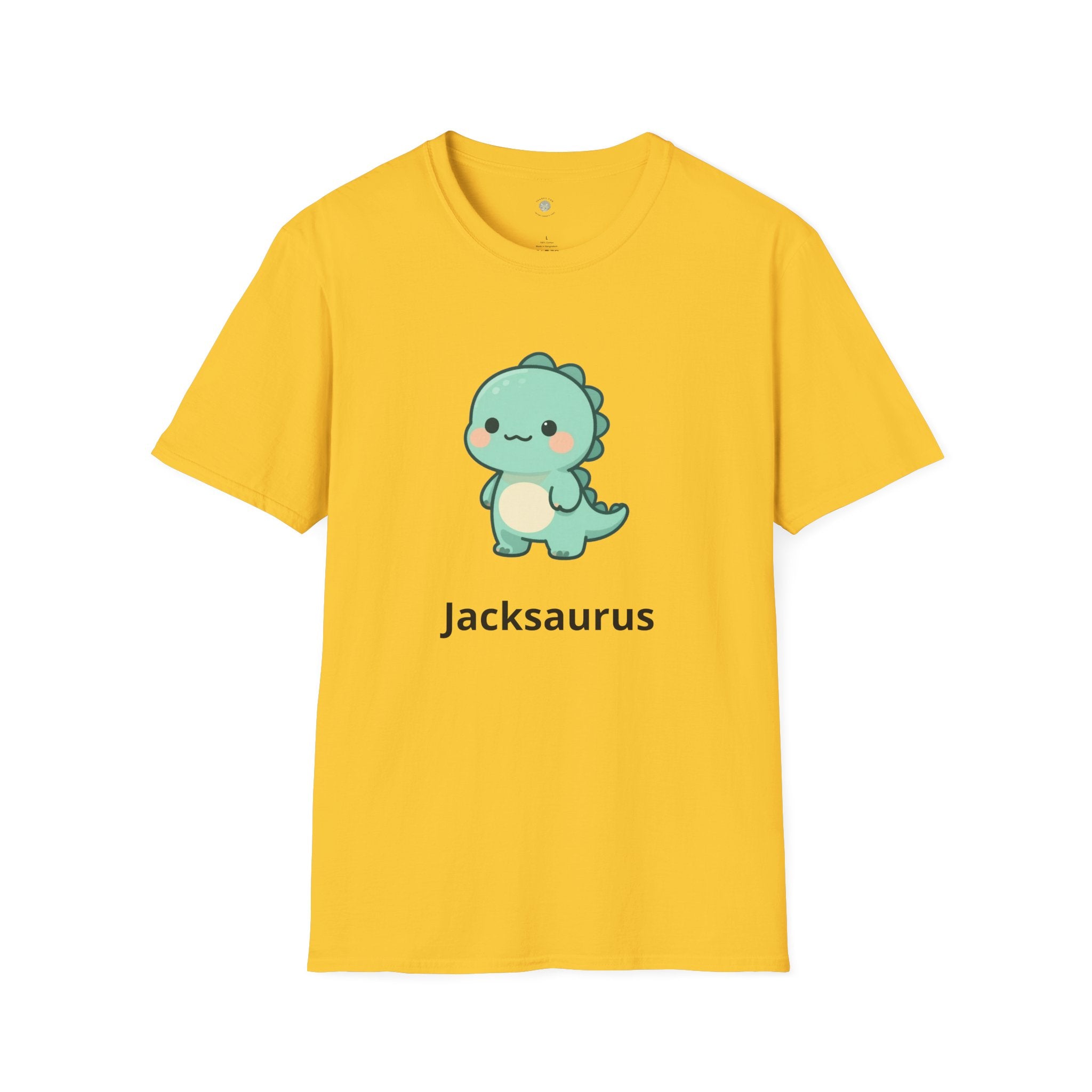 Personalized Boy Dinosaur T-Shirt — Custom Name Dino Tee