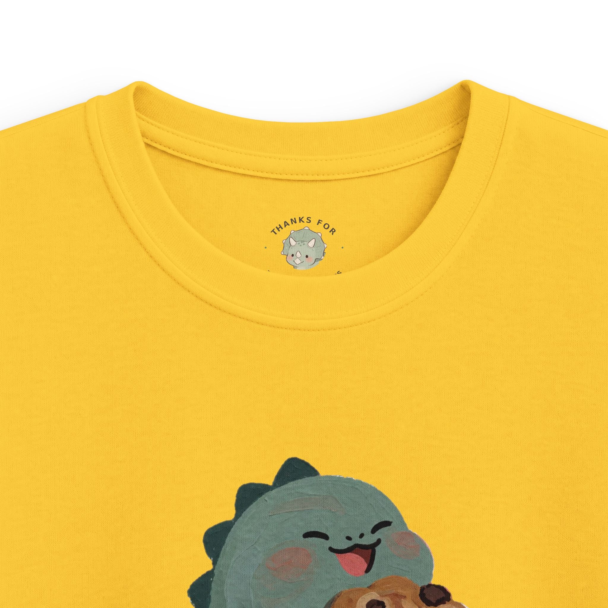 Kids Snack-o-Saurus T-Shirt — Cute Cookie Dinosaur Snack Graphic Tee