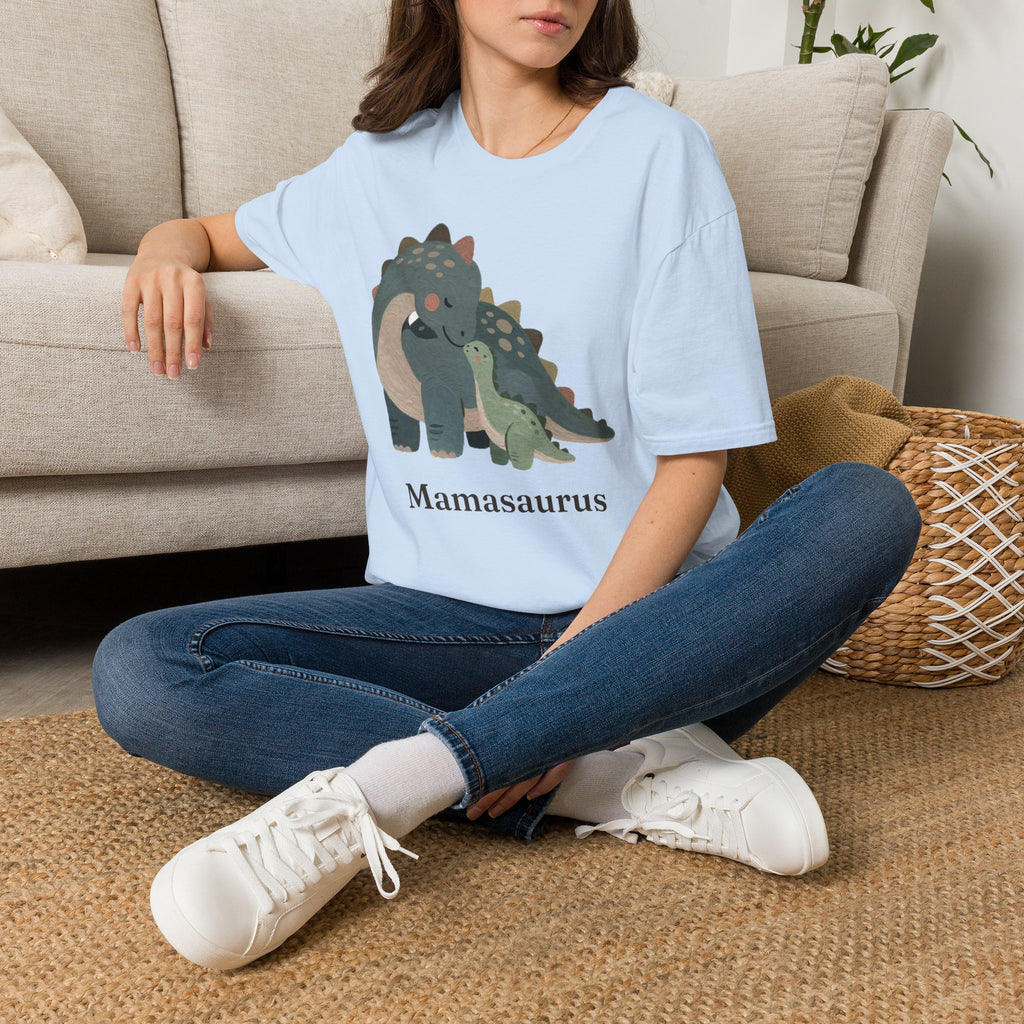 Mamasaurus T-Shirt — Cute Dinosaur Mom Mother's Day Graphic Tee