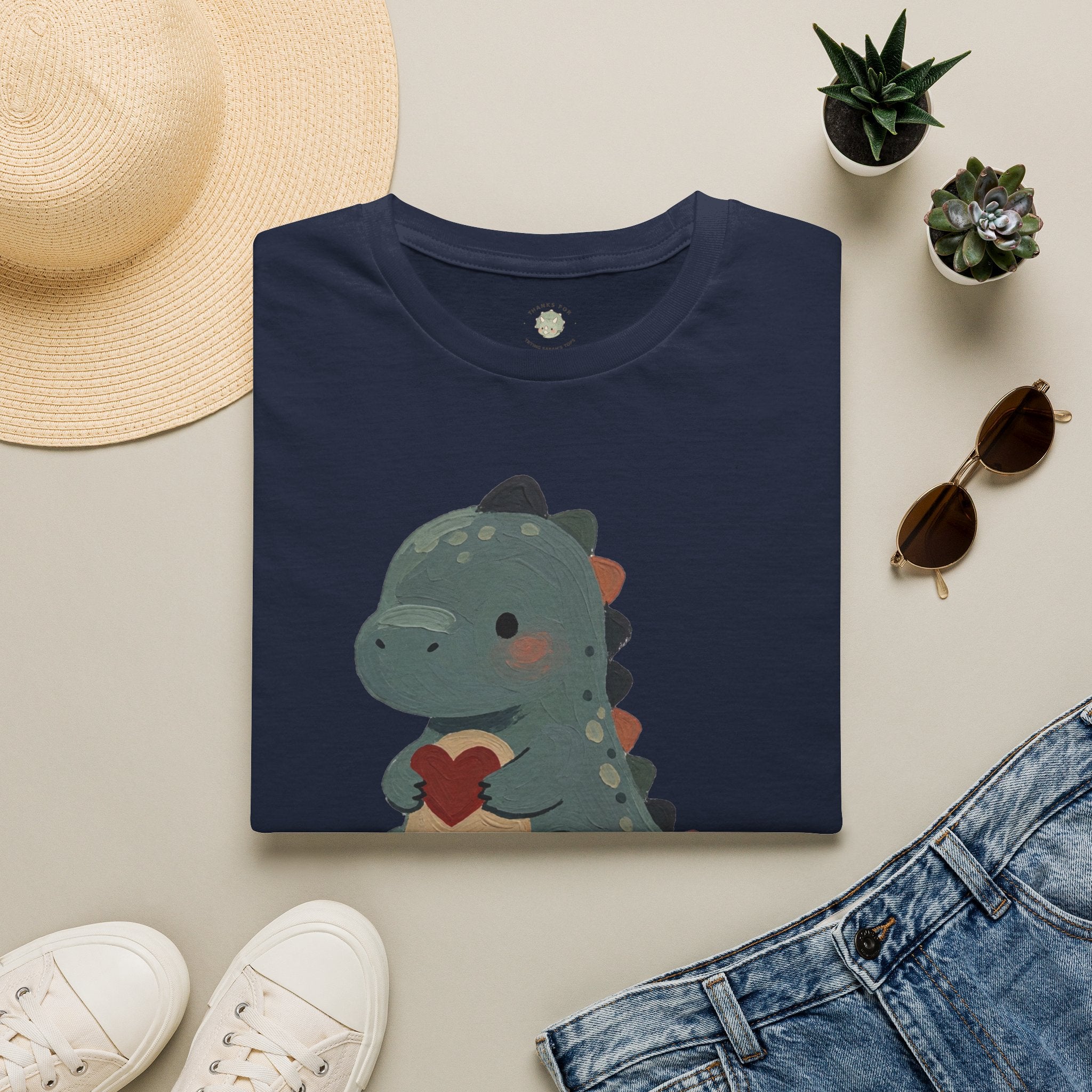 Rawr Means I Love You T-Shirt — Cute Dinosaur Love Graphic Tee