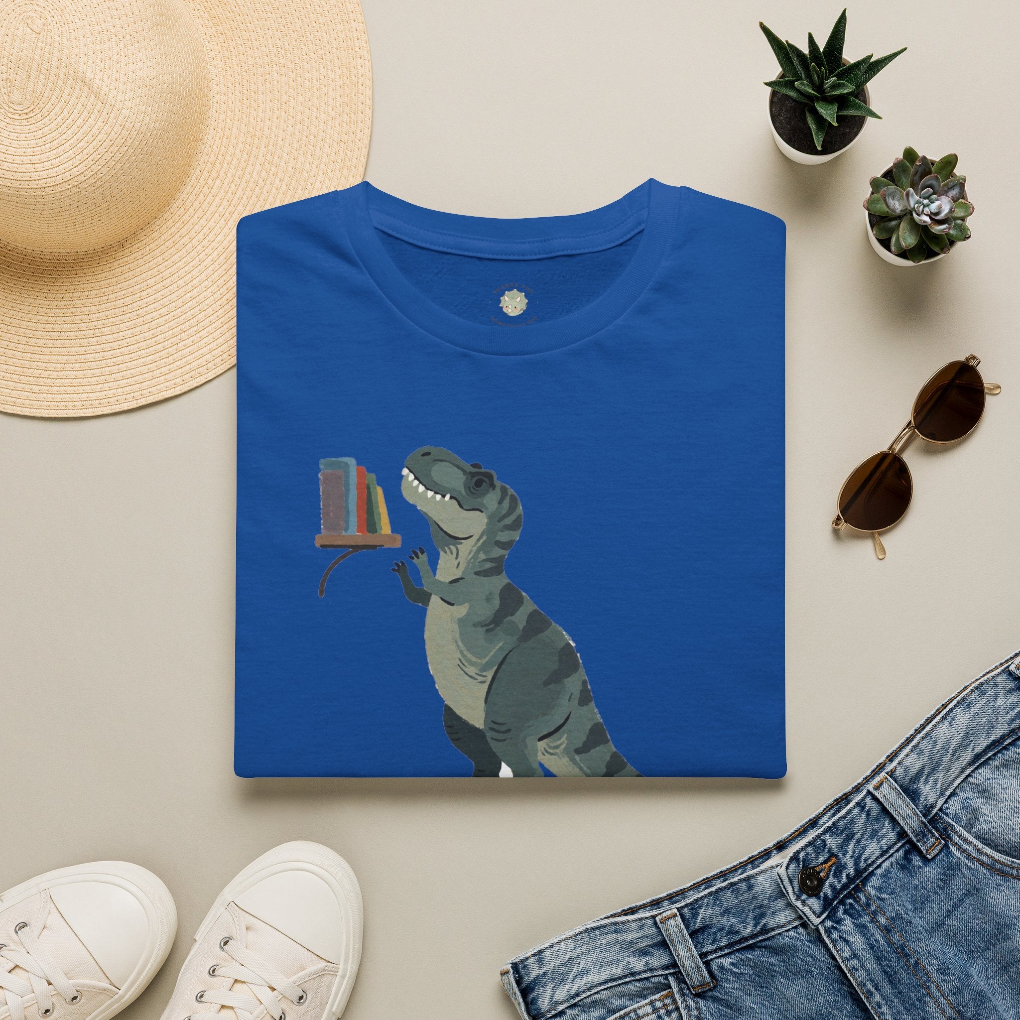 Short Arms, Big Dreams T-Shirt — Funny Motivational T-Rex Graphic Tee