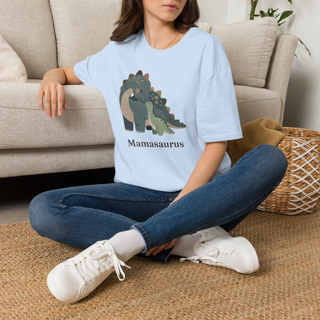 Mamasaurus T-Shirt — Cute Dinosaur Mom Mother's Day Graphic Tee