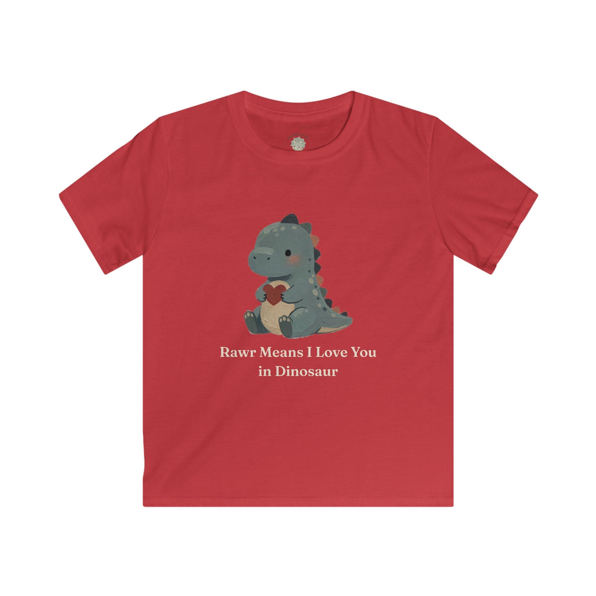 Kids Rawr Means I Love You T-Shirt — Cute Dinosaur Love Graphic Tee