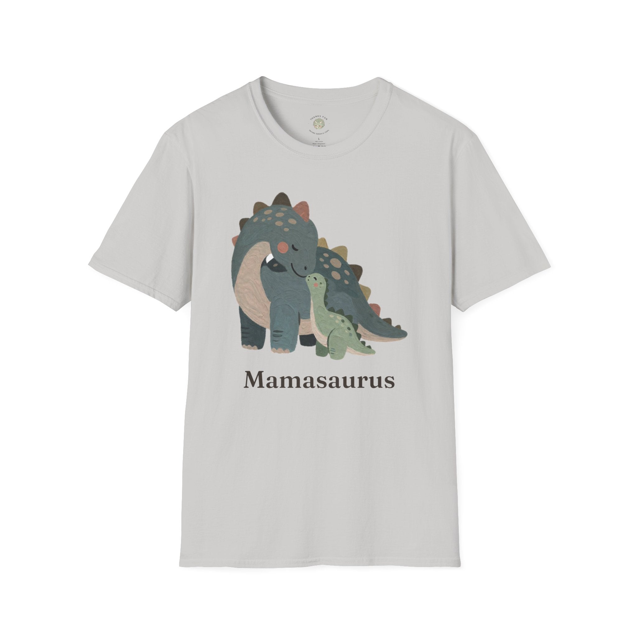 Mamasaurus T-Shirt — Cute Dinosaur Mom Mother's Day Graphic Tee