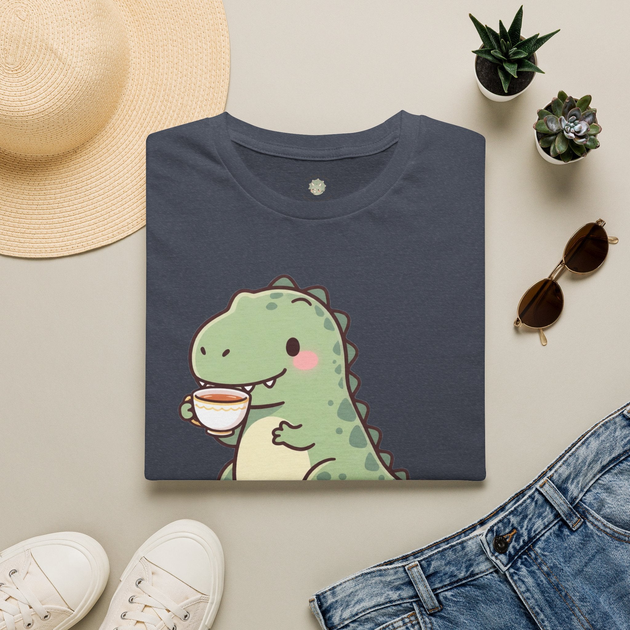 Tea Rex T-Shirt — Cute Dinosaur Tea Lover Graphic Tee
