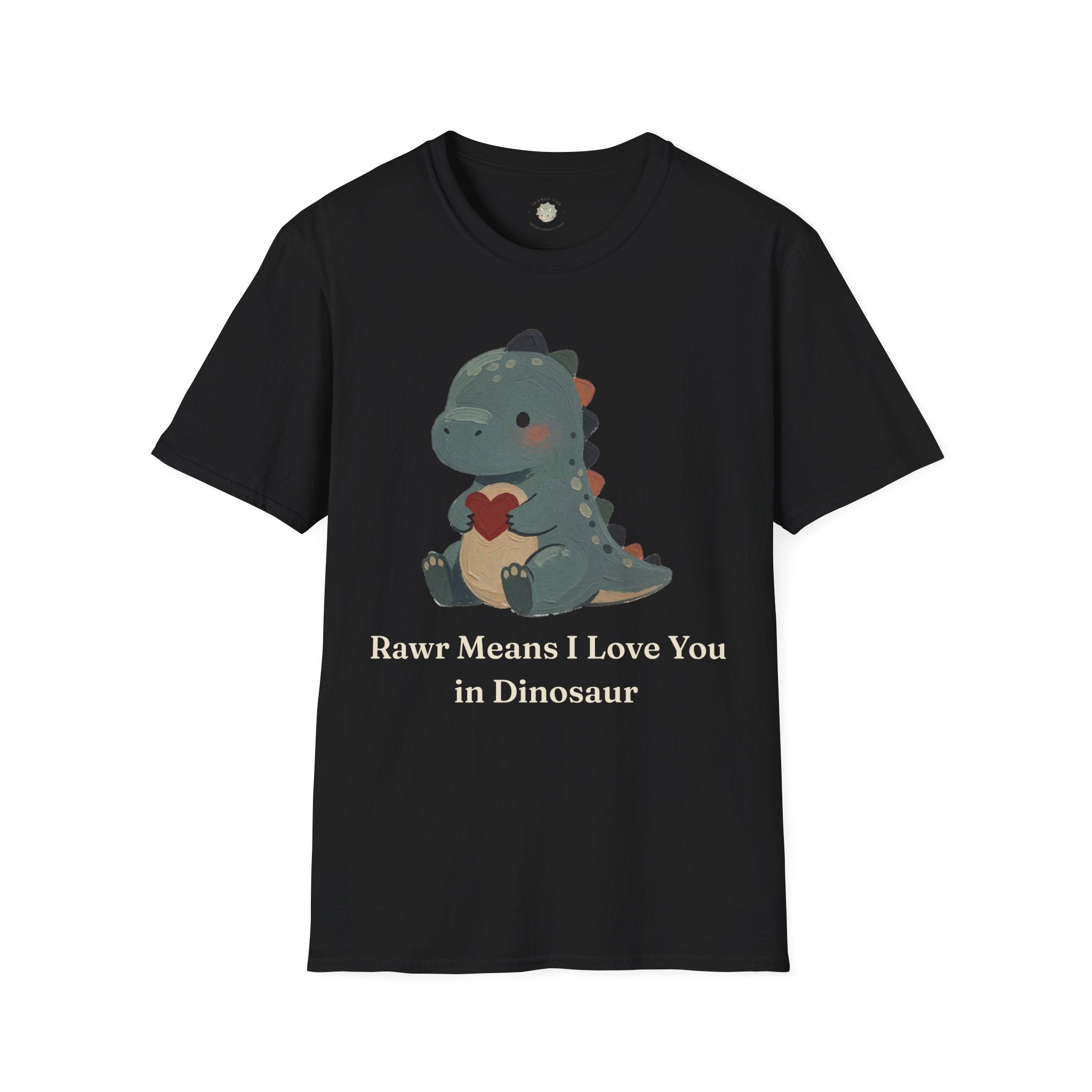 Rawr Means I Love You T-Shirt — Cute Dinosaur Love Graphic Tee