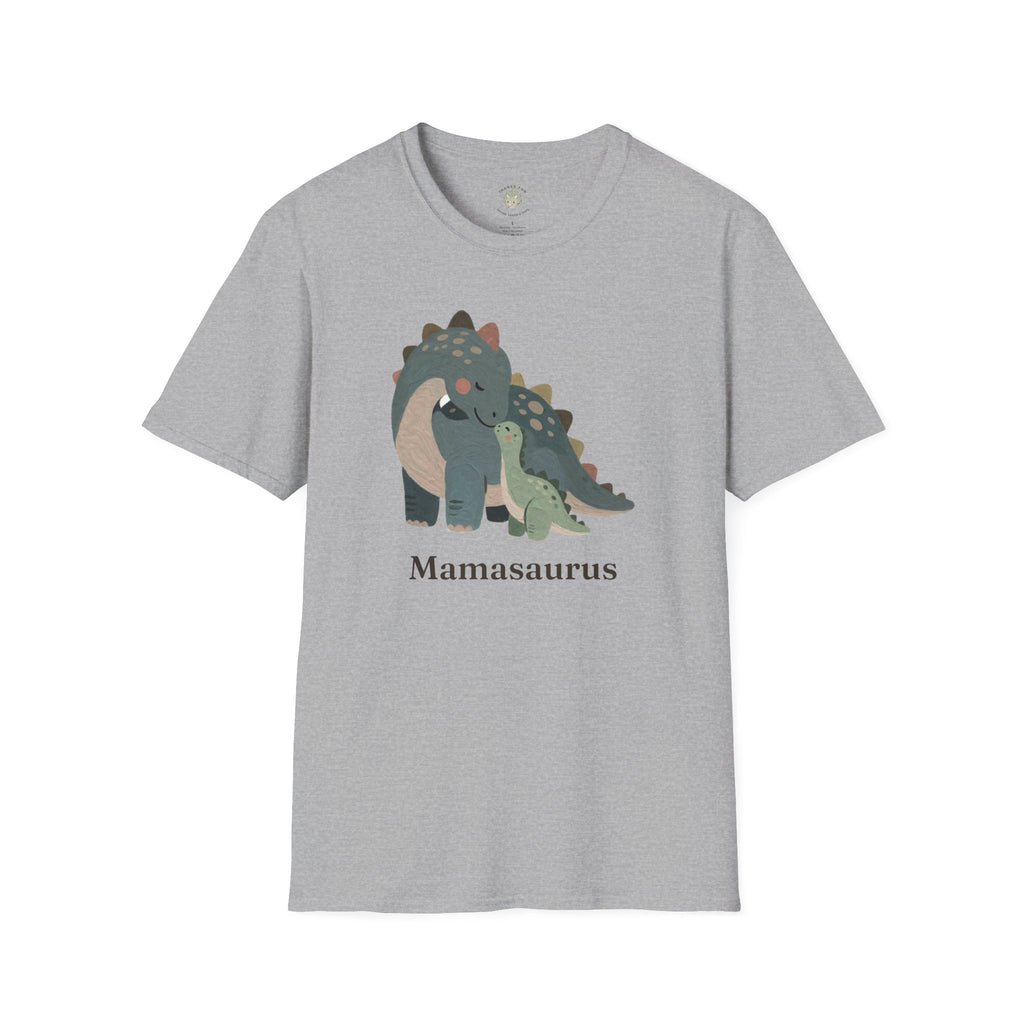 Mamasaurus T-Shirt — Cute Dinosaur Mom Mother's Day Graphic Tee