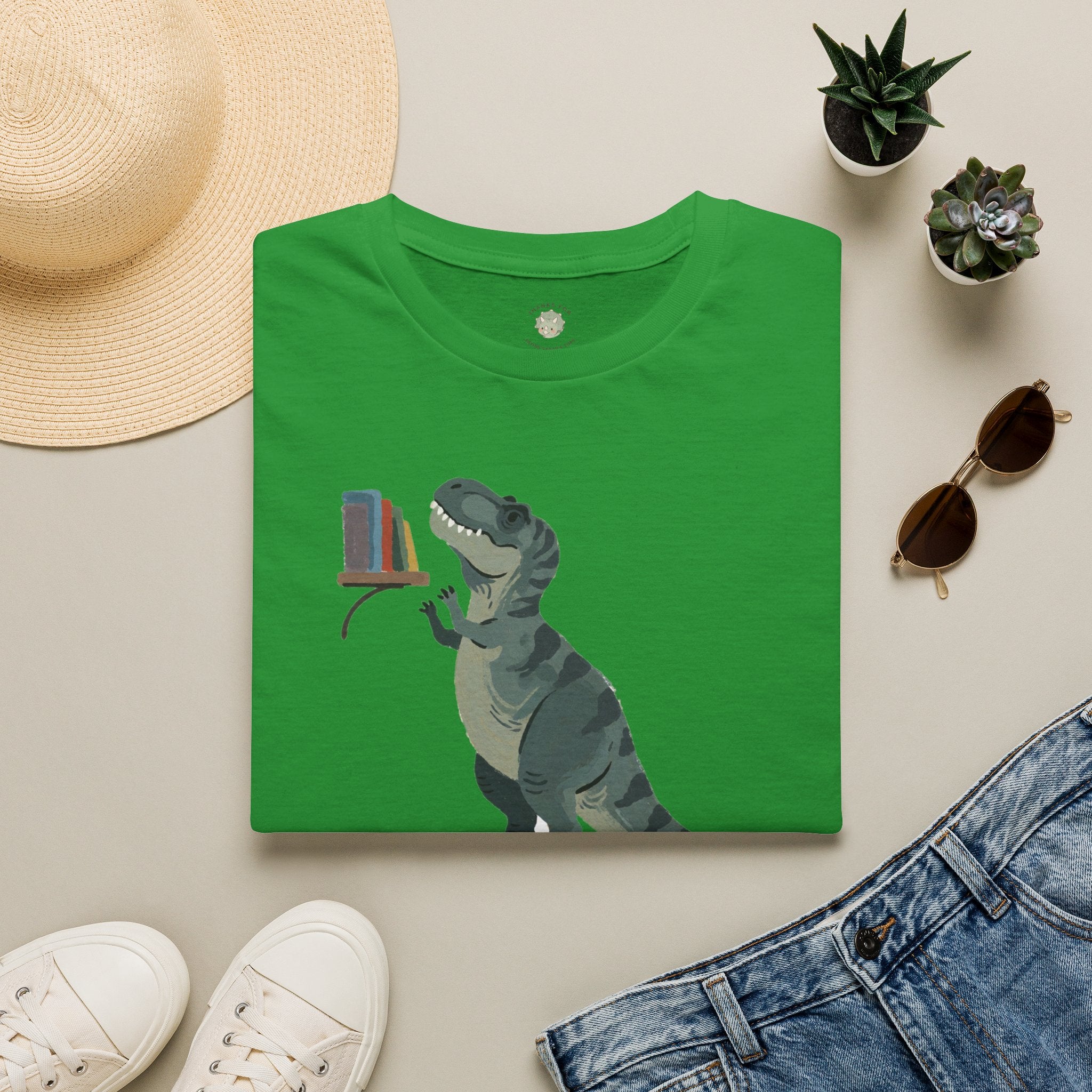 Short Arms, Big Dreams T-Shirt — Funny Motivational T-Rex Graphic Tee
