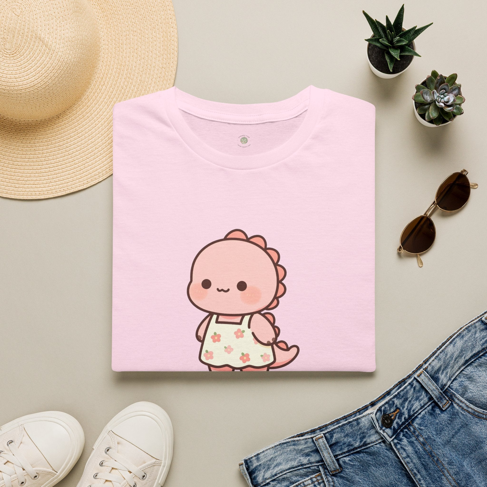 Personalized Mama Dinosaur T-Shirt — Custom Name Mom Tee