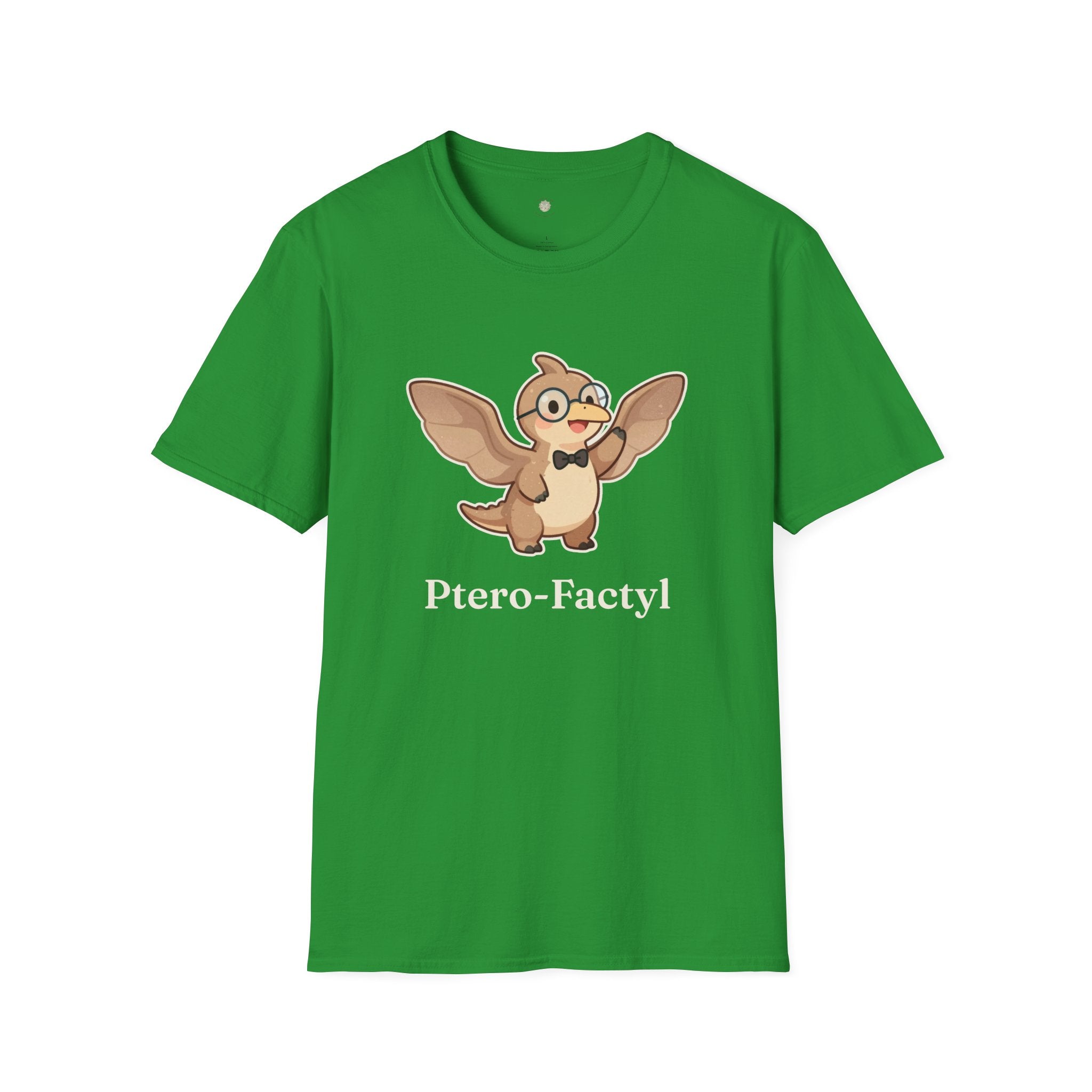 Ptero-Factyl T-Shirt — Funny Fun Facts Pterodactyl Dinosaur Graphic Tee