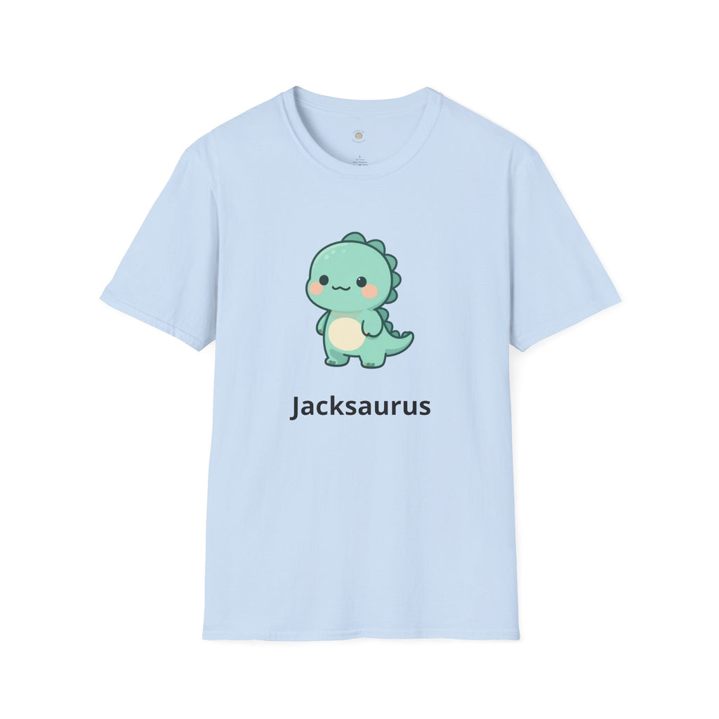 Personalized Boy Dinosaur T-Shirt — Custom Name Dino Tee