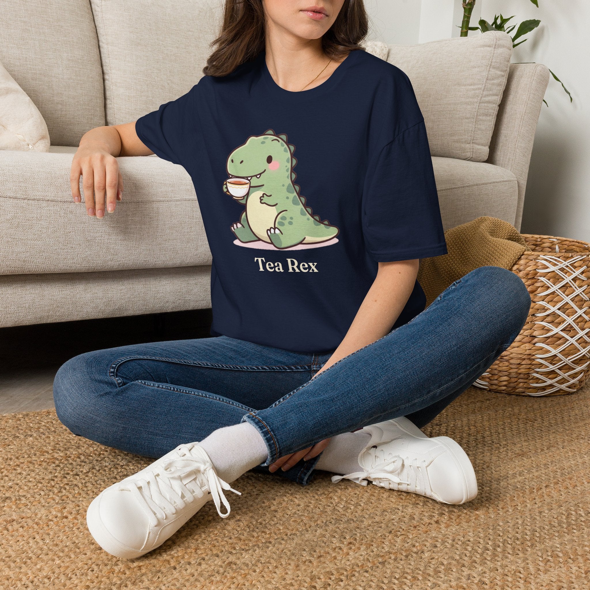 Tea Rex T-Shirt — Cute Dinosaur Tea Lover Graphic Tee
