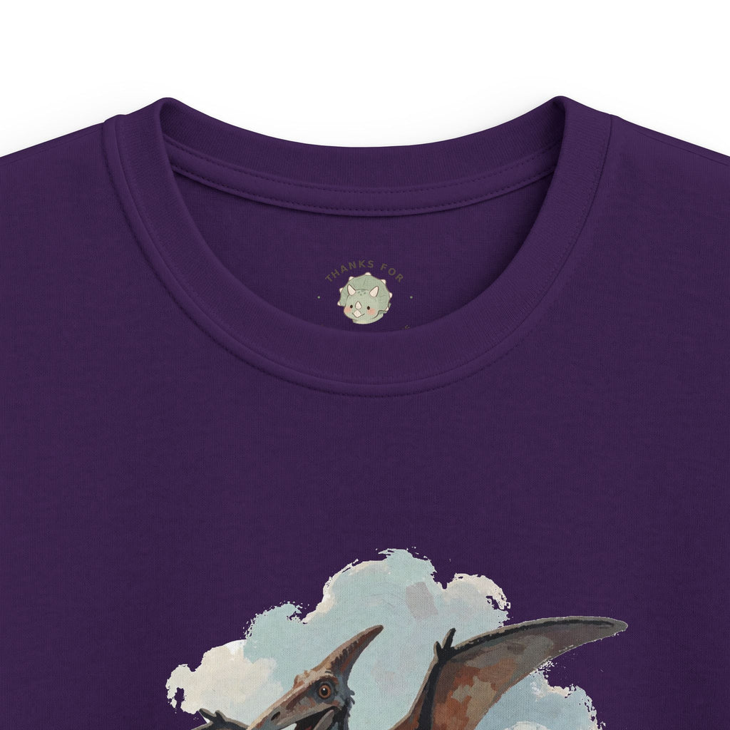 Kids Dino-Soar T-Shirt — Cute Flying Pterodactyl Pun Graphic Tee