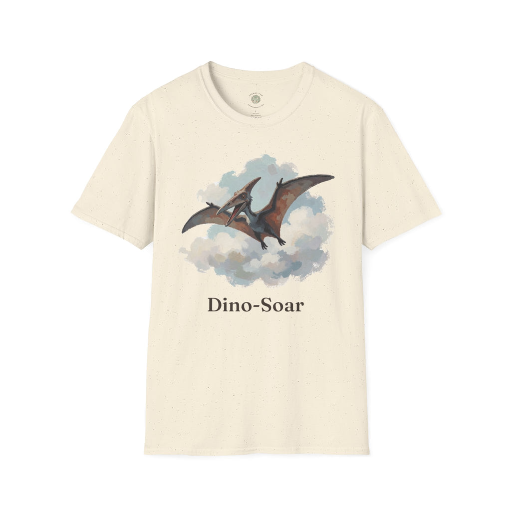 Dino-Soar T-Shirt — Cute Flying Pterodactyl Pun Graphic Tee