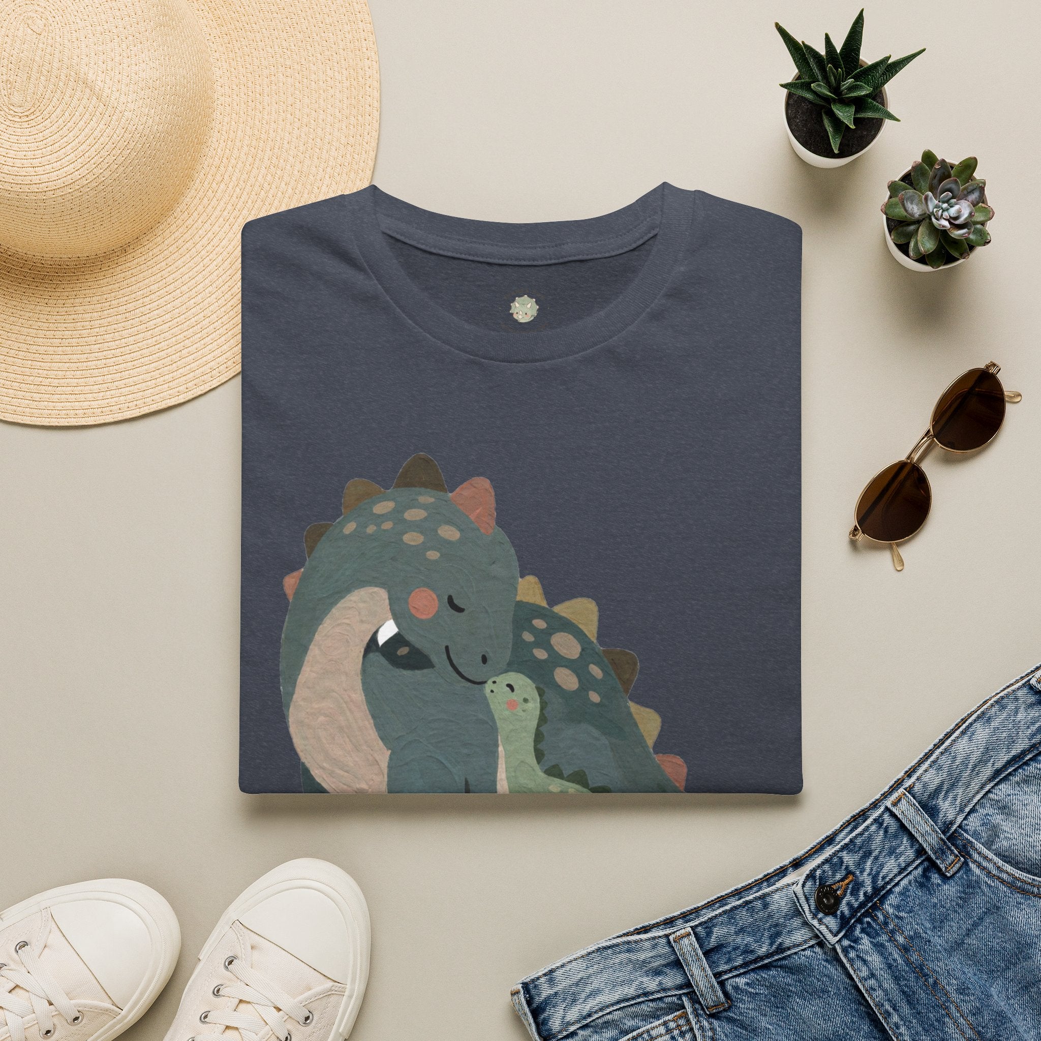 Mamasaurus T-Shirt — Cute Dinosaur Mom Mother's Day Graphic Tee