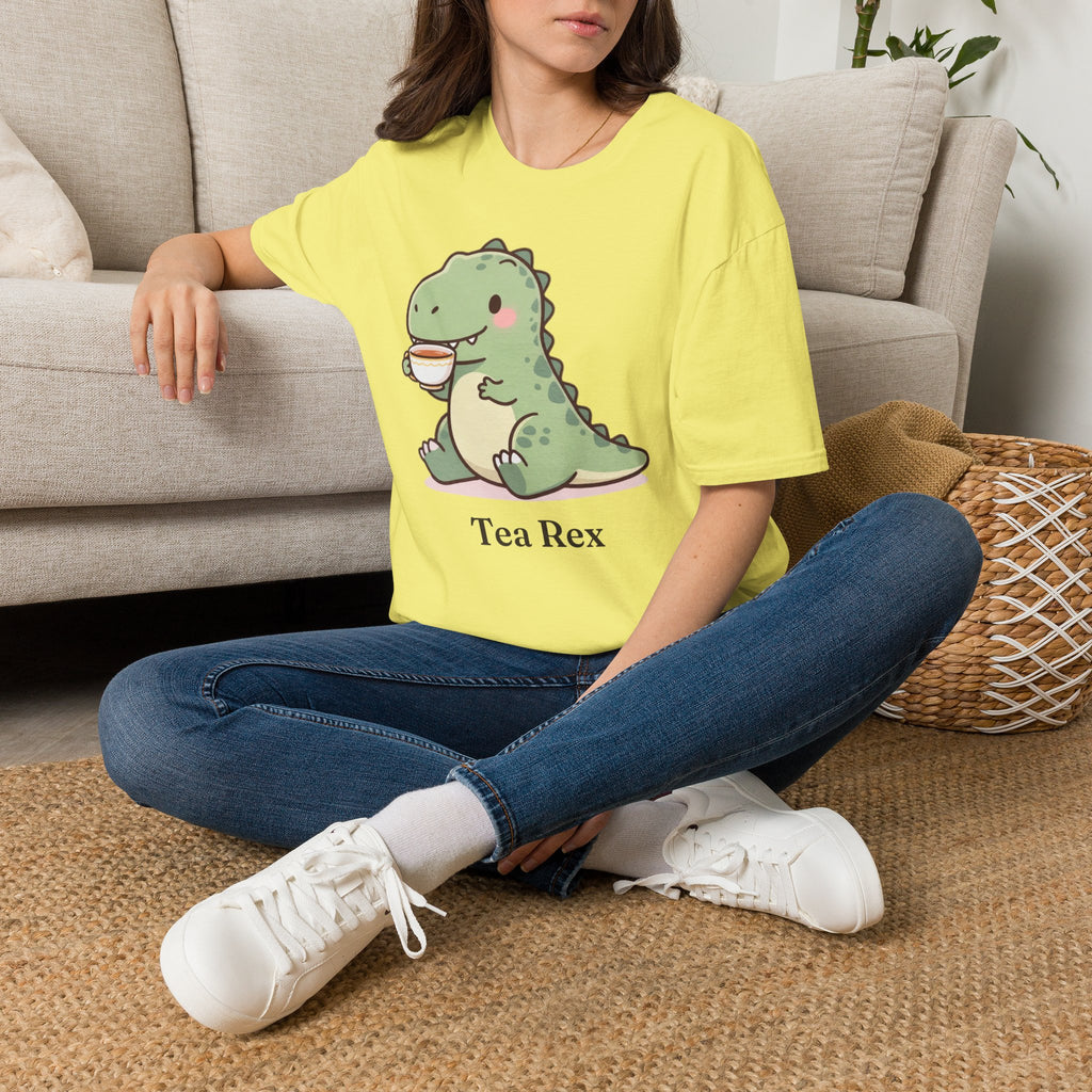 Tea Rex T-Shirt — Cute Dinosaur Tea Lover Graphic Tee