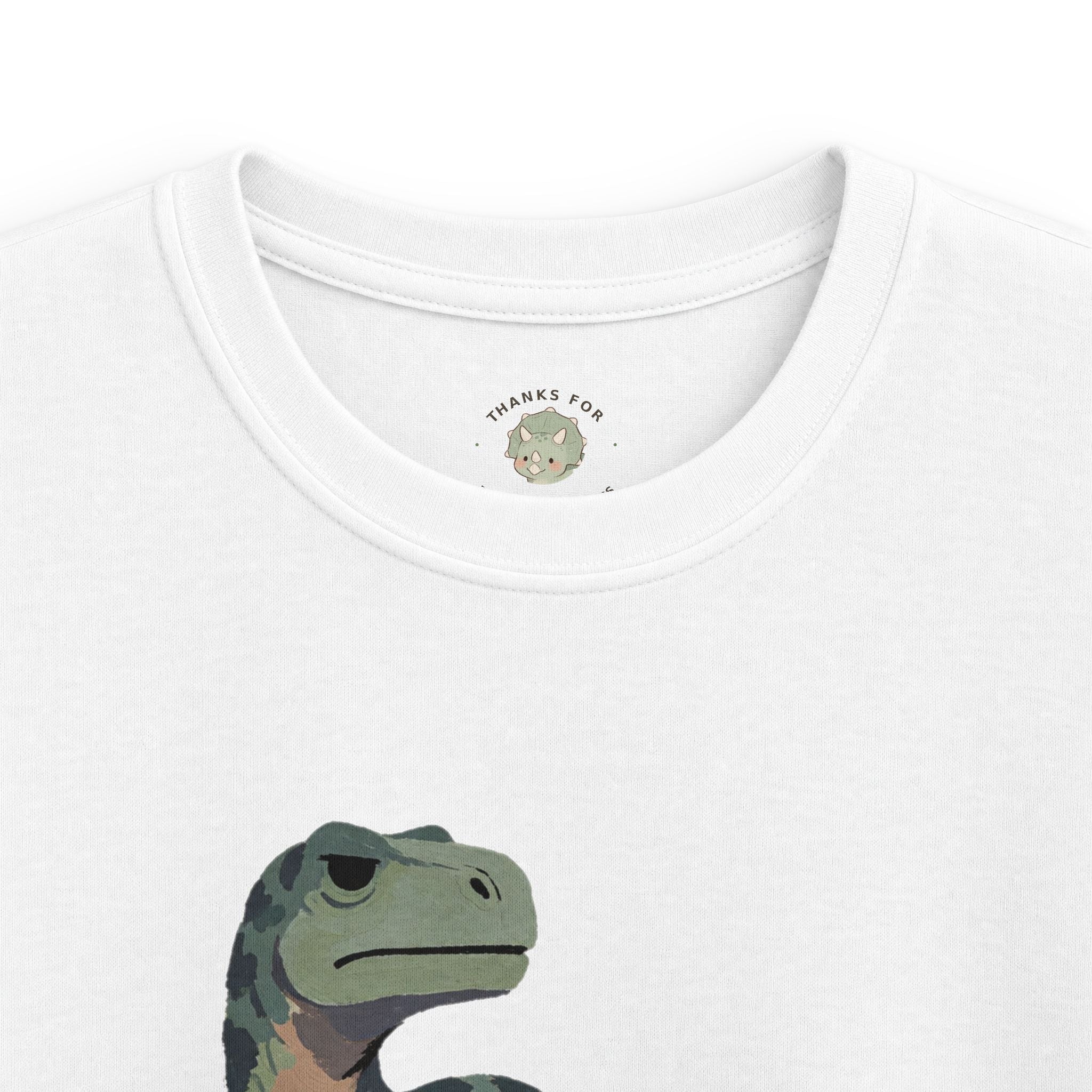 Kids Emotionally Extinct T-Shirt — Funny Deadpan Dinosaur Graphic Tee