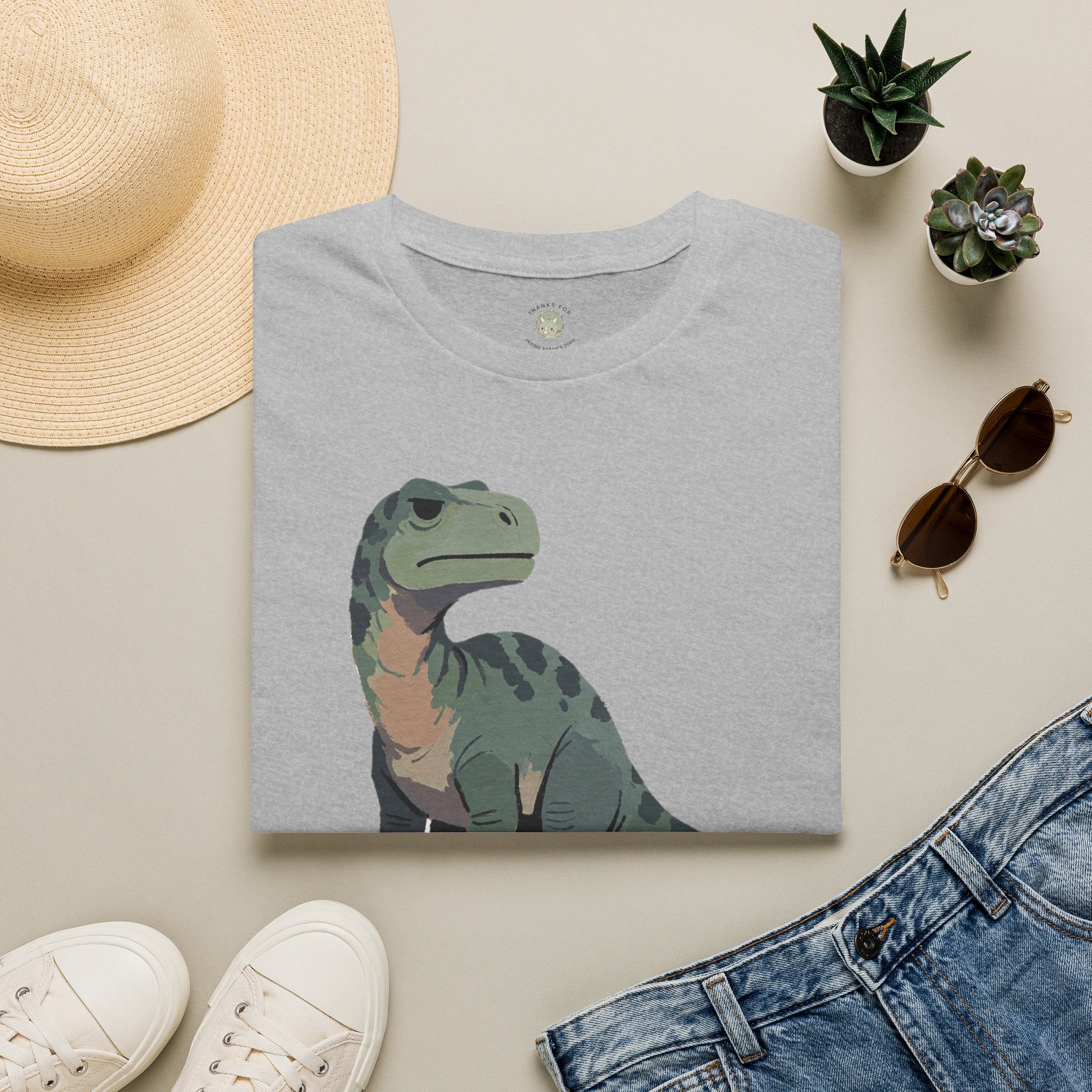 Emotionally Extinct T-Shirt — Funny Deadpan Dinosaur Graphic Tee