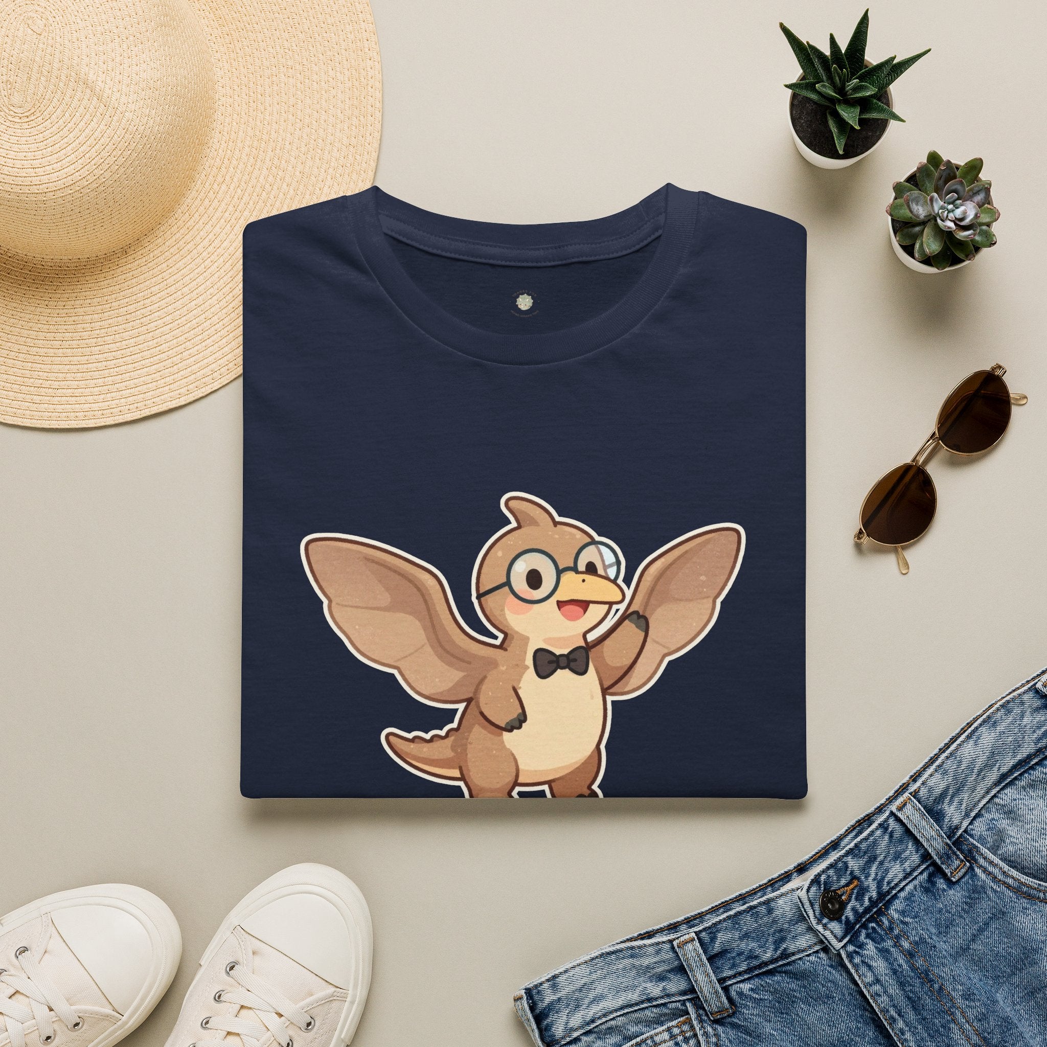 Ptero-Factyl T-Shirt — Funny Fun Facts Pterodactyl Dinosaur Graphic Tee