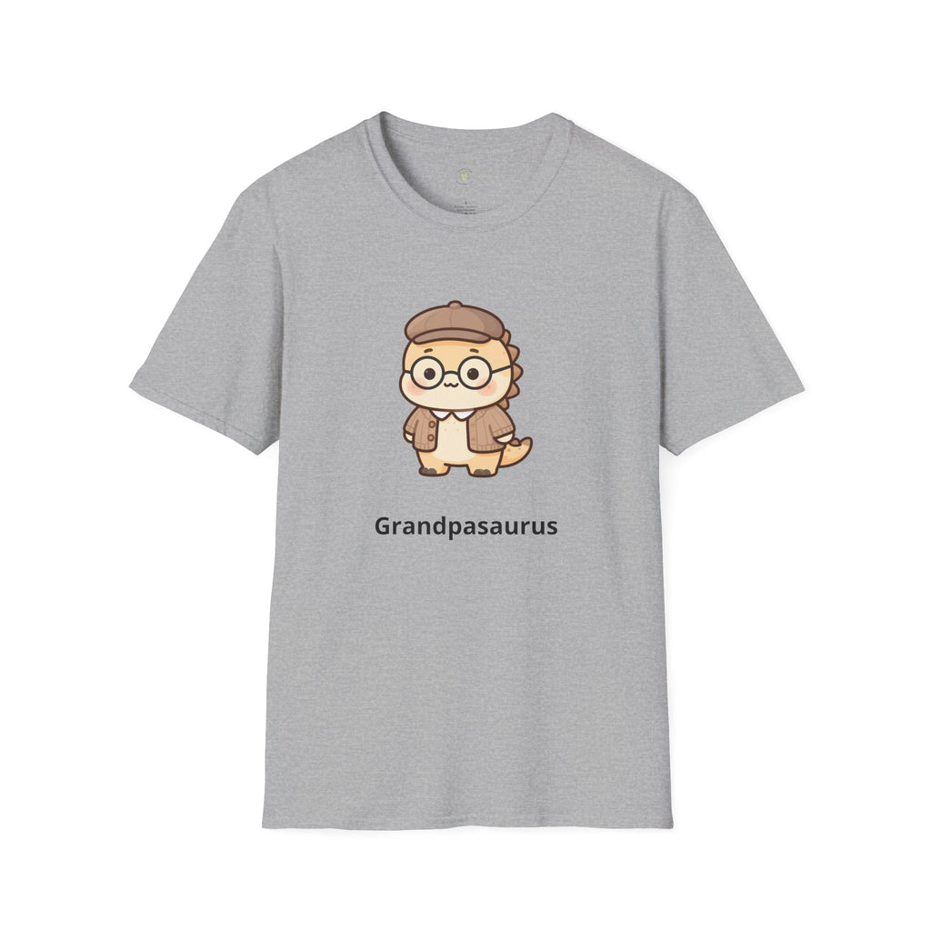 Personalized Grandpa Dinosaur T-Shirt — Custom Name Gift Tee