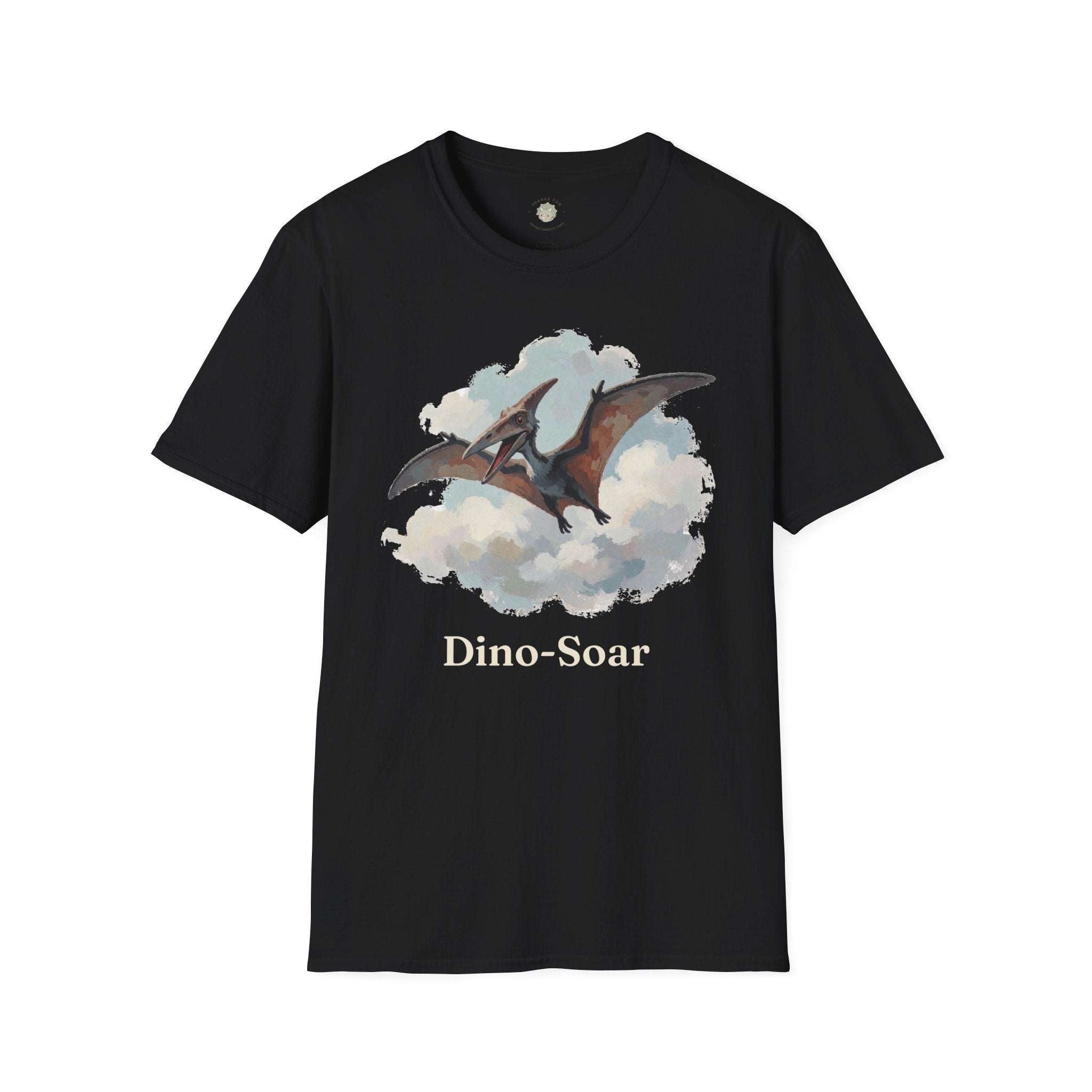 Dino-Soar T-Shirt — Cute Flying Pterodactyl Pun Graphic Tee