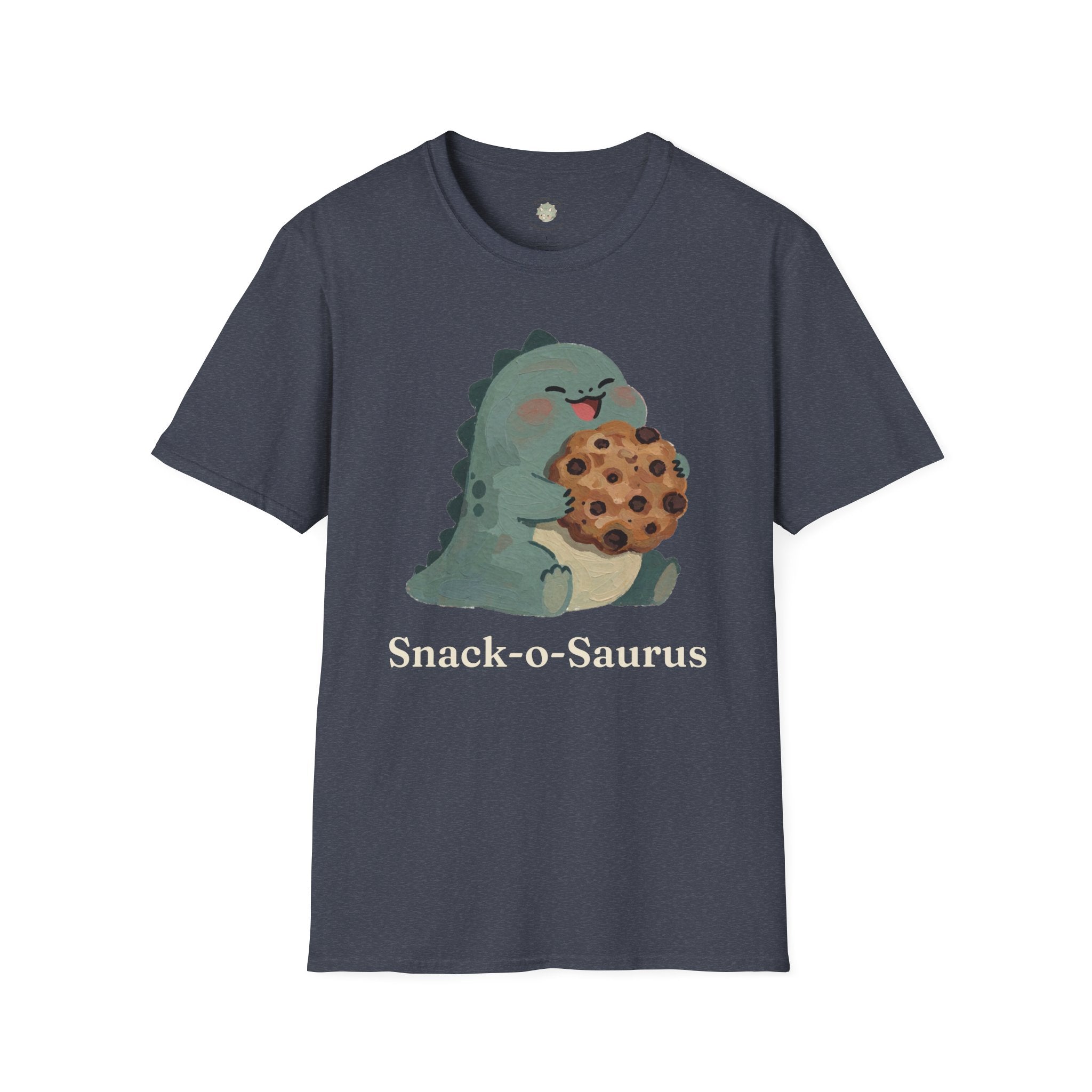 Snack-o-Saurus T-Shirt — Cute Cookie Dinosaur Snack Graphic Tee