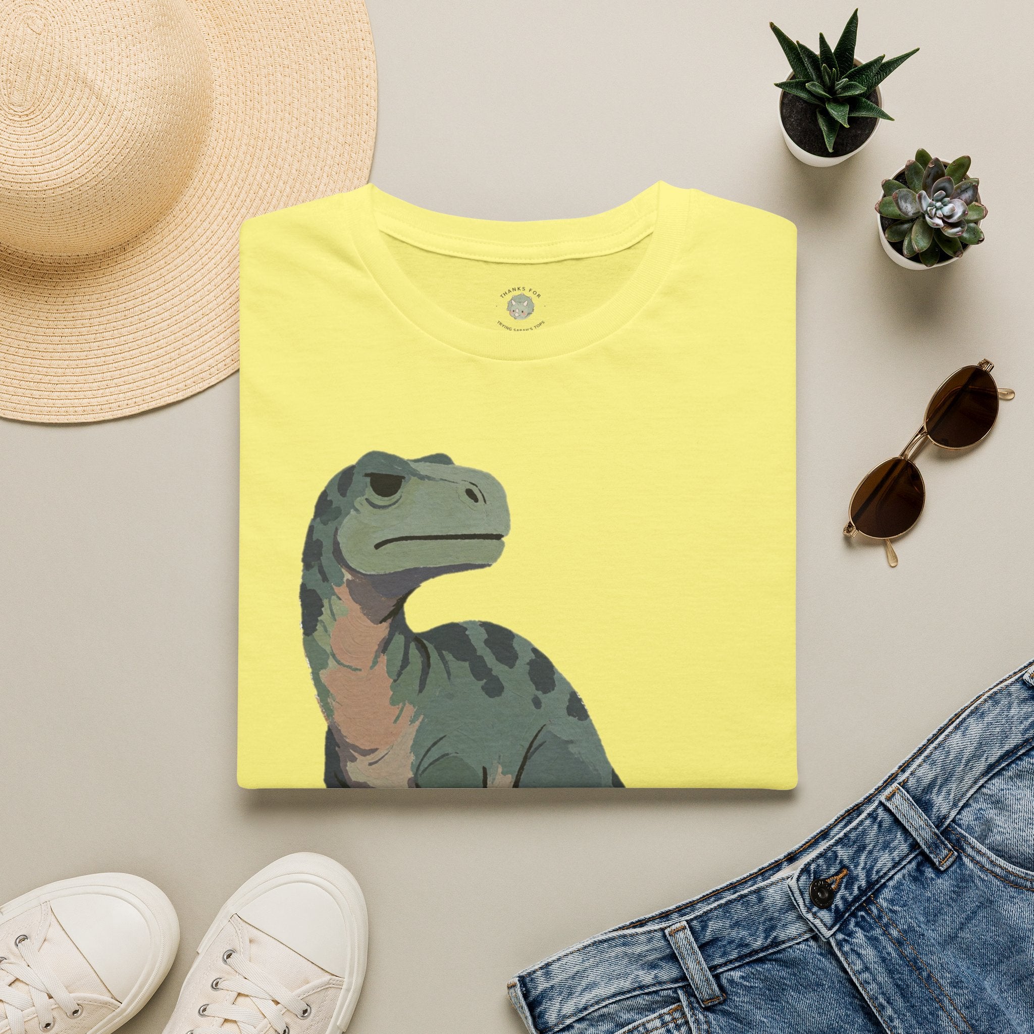 Emotionally Extinct T-Shirt — Funny Deadpan Dinosaur Graphic Tee