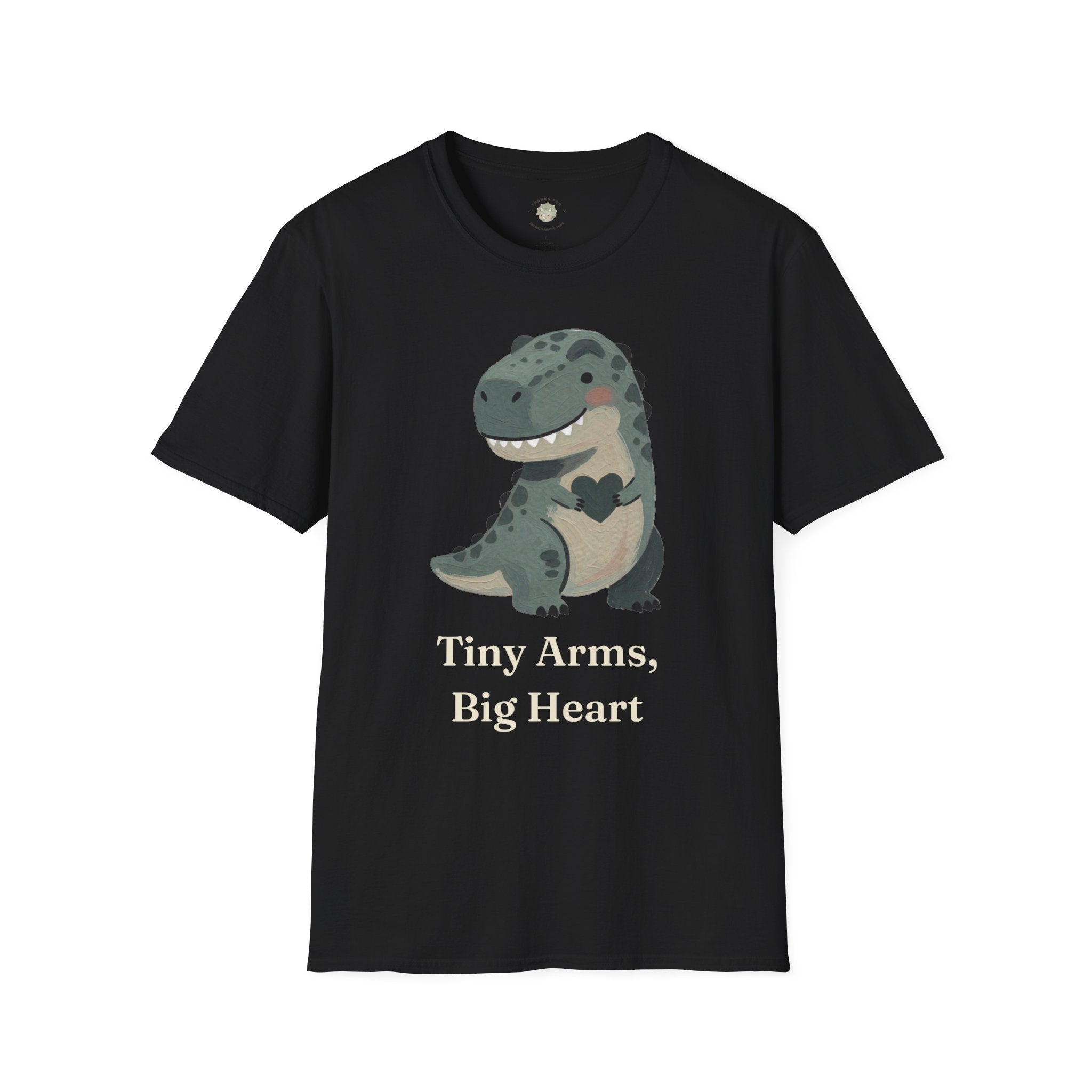 Tiny Arms, Big Heart T-Shirt — Cute Sweet T-Rex Love Graphic Tee