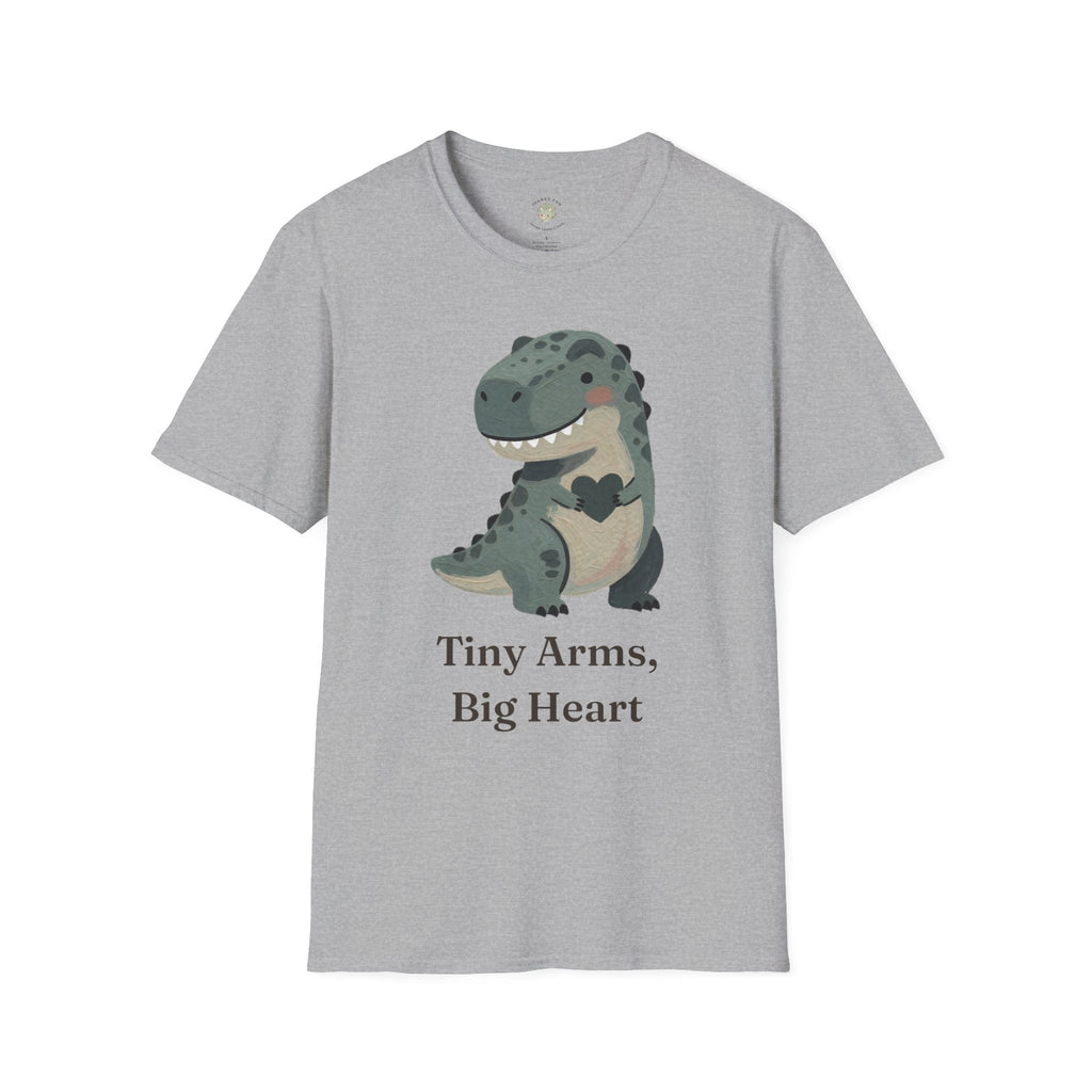 Tiny Arms, Big Heart T-Shirt — Cute Sweet T-Rex Love Graphic Tee