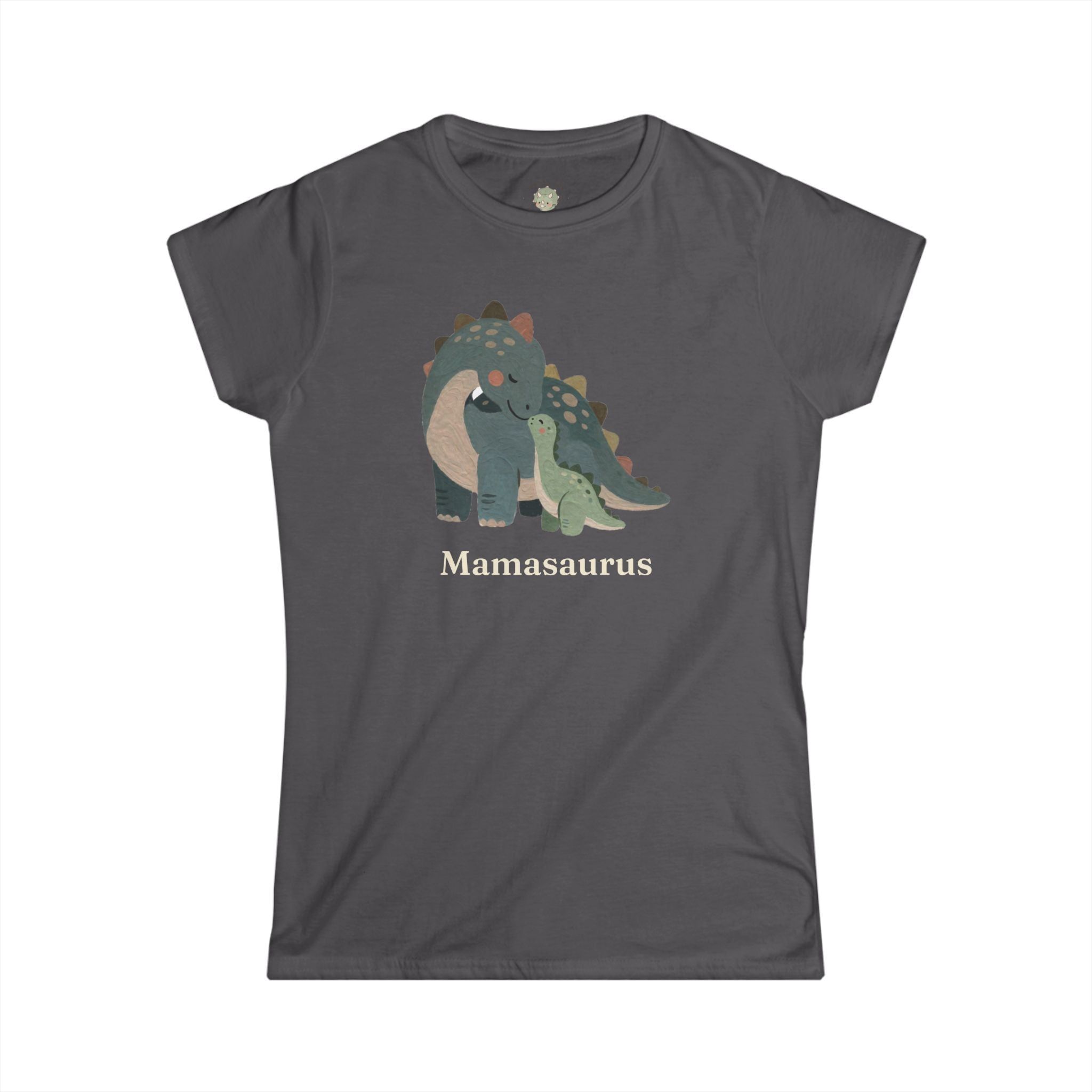 Mamasaurus T-Shirt — Cute Dinosaur Mom Mother's Day Graphic Tee