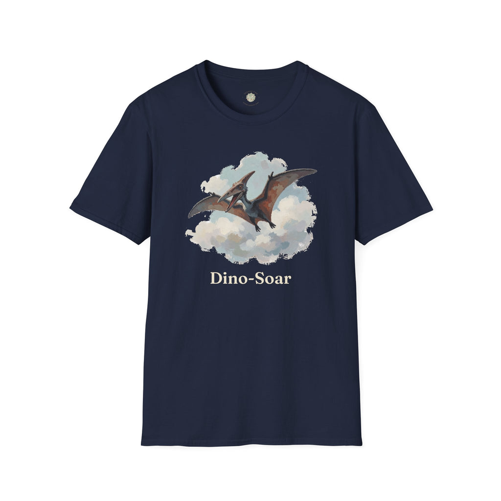 Dino-Soar T-Shirt — Cute Flying Pterodactyl Pun Graphic Tee