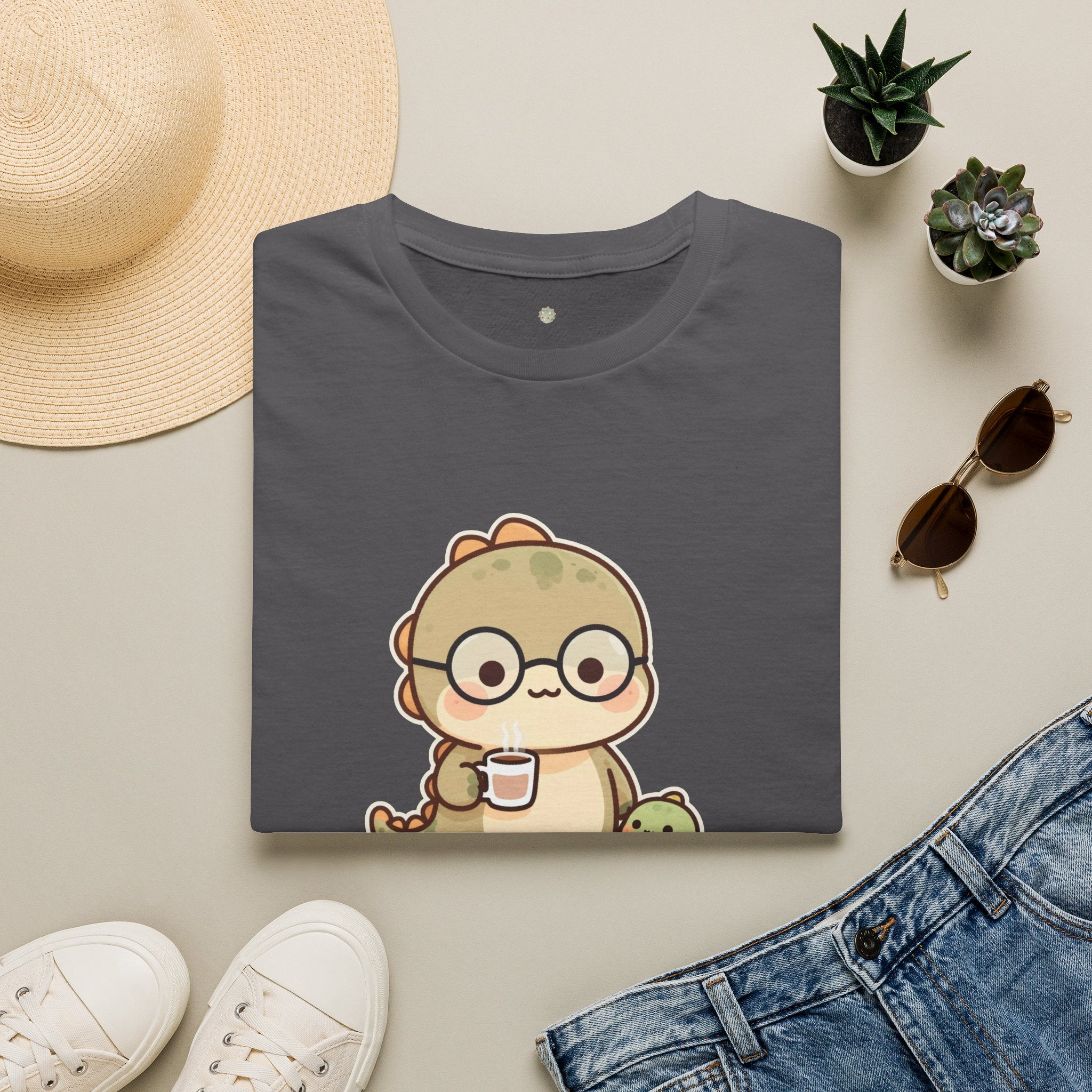 Papasaurus T-Shirt — Cute Dad Dinosaur Father's Day Graphic Tee