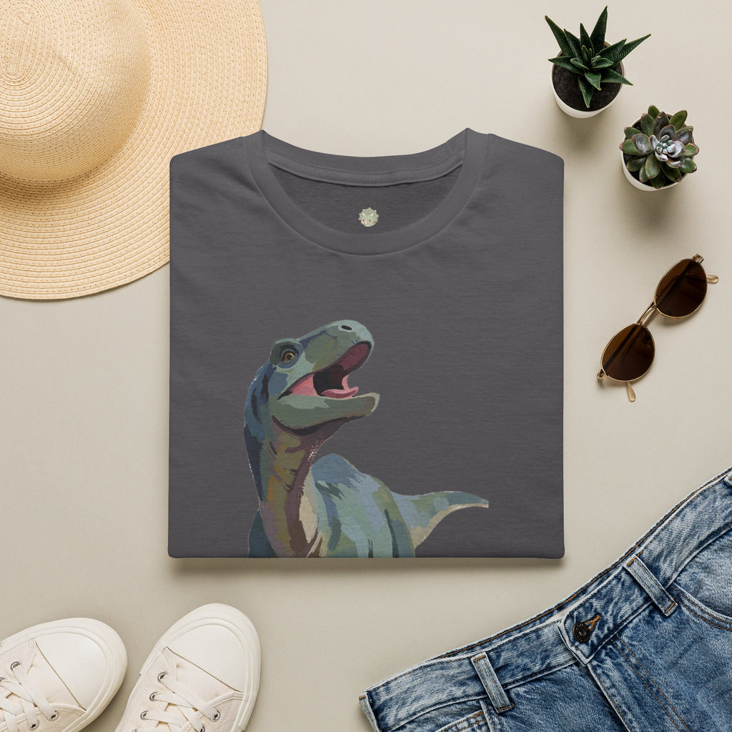 Prehysterical T-Shirt — Funny Laughing Dinosaur Pun Graphic Tee