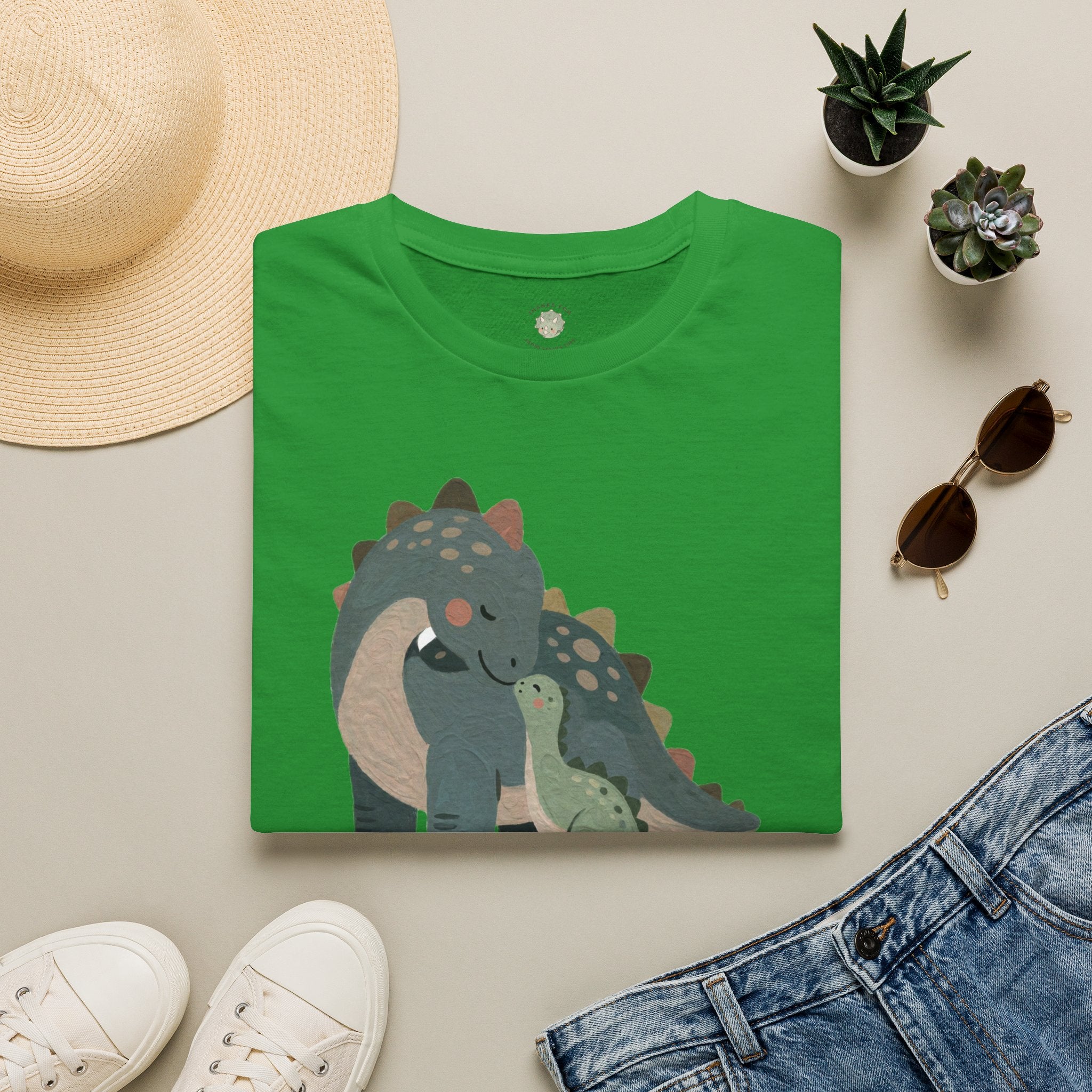 Mamasaurus T-Shirt — Cute Dinosaur Mom Mother's Day Graphic Tee