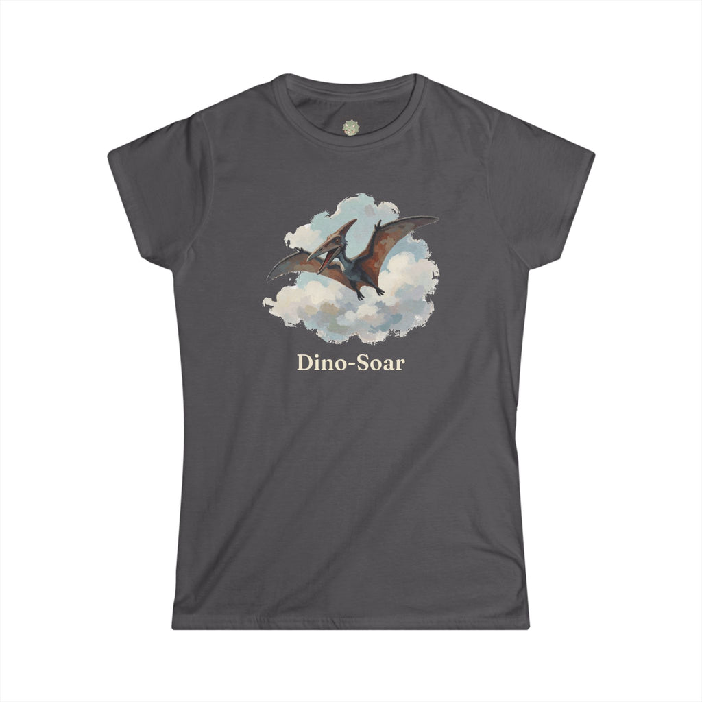 Dino-Soar T-Shirt — Cute Flying Pterodactyl Pun Graphic Tee