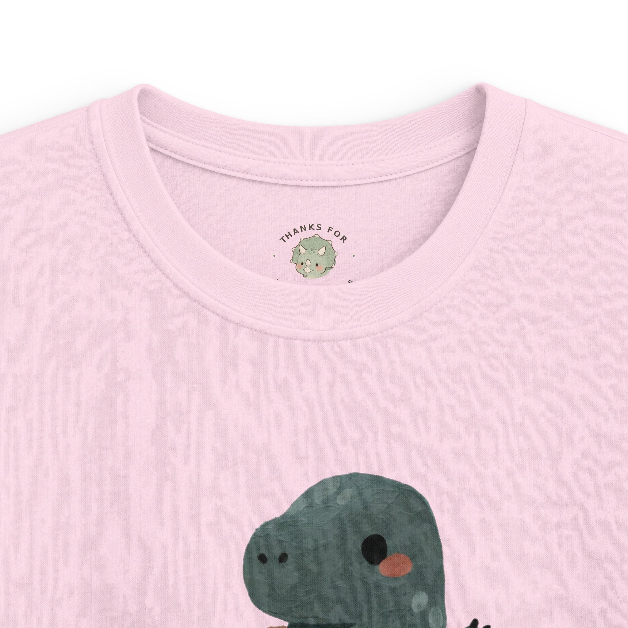 Kids Rawrkward T-Shirt — Funny Awkward Shy Dinosaur Graphic Tee