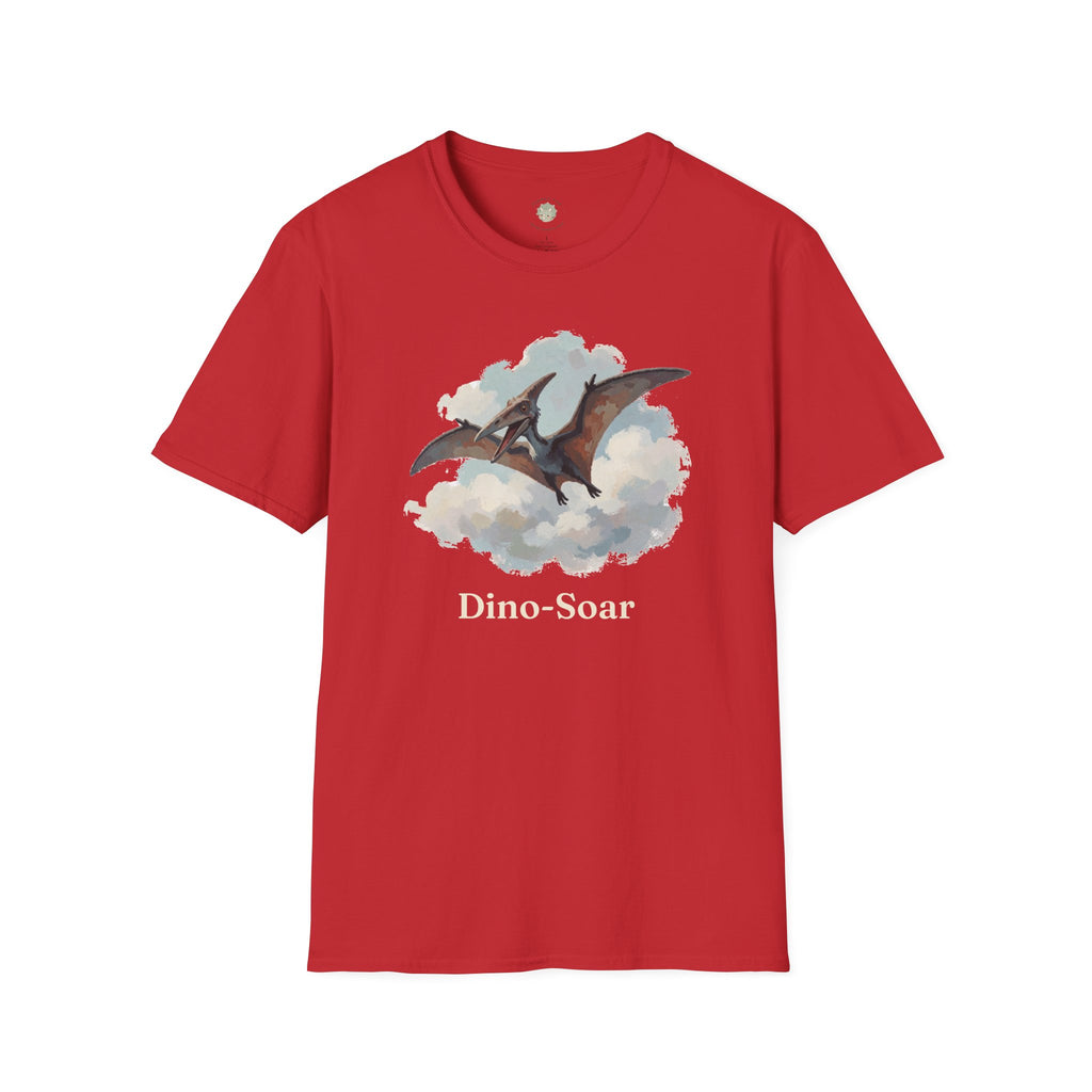 Dino-Soar T-Shirt — Cute Flying Pterodactyl Pun Graphic Tee