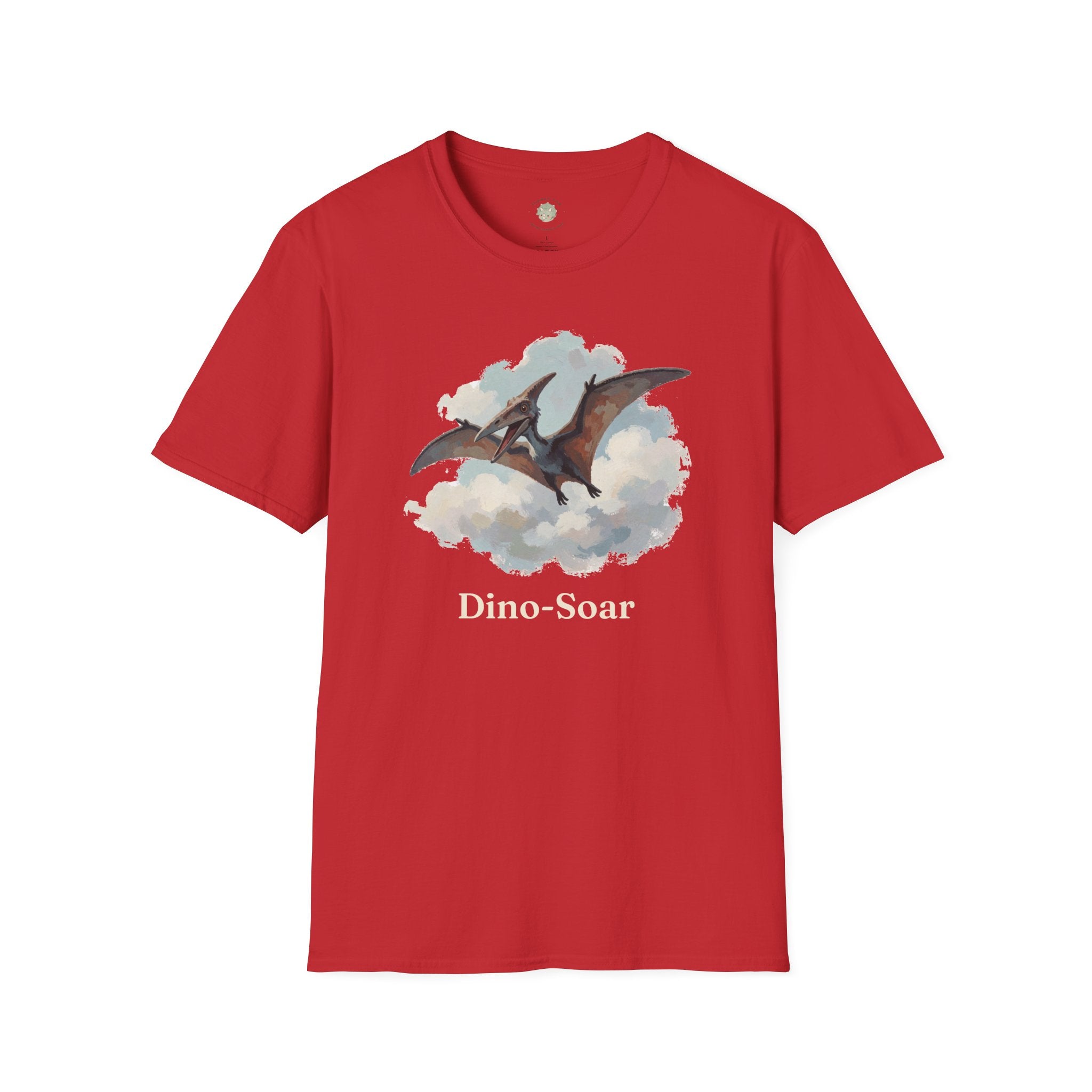 Dino-Soar T-Shirt — Cute Flying Pterodactyl Pun Graphic Tee