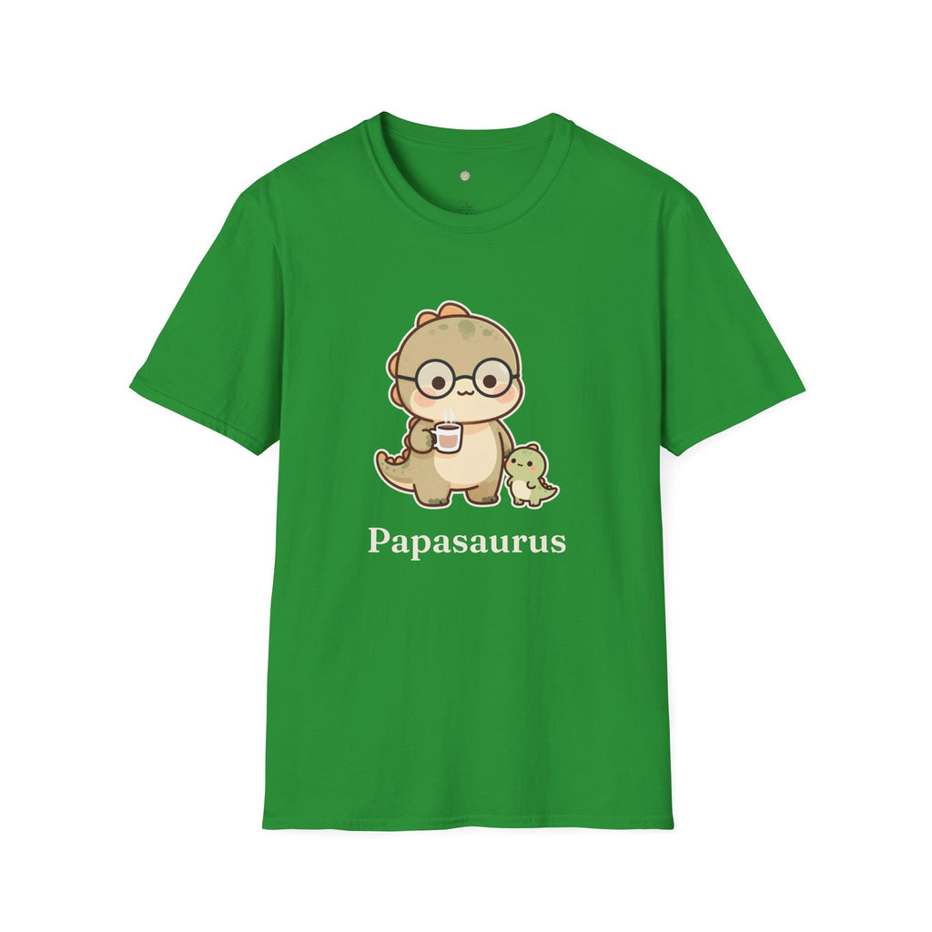 Papasaurus T-Shirt — Cute Dad Dinosaur Father's Day Graphic Tee