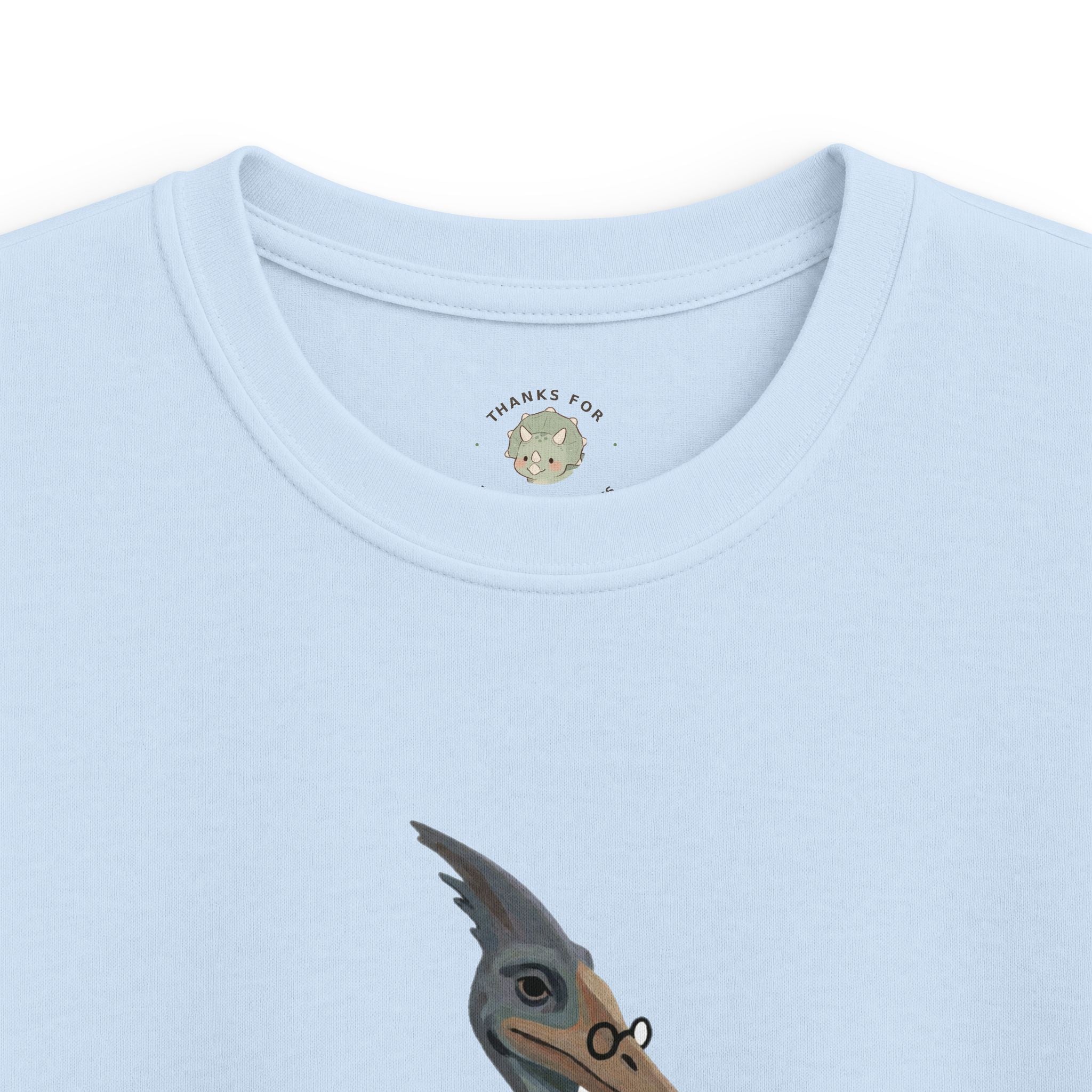 Kids The Silent P T-Shirt — Funny Pterodactyl Grammar Pun Graphic Tee