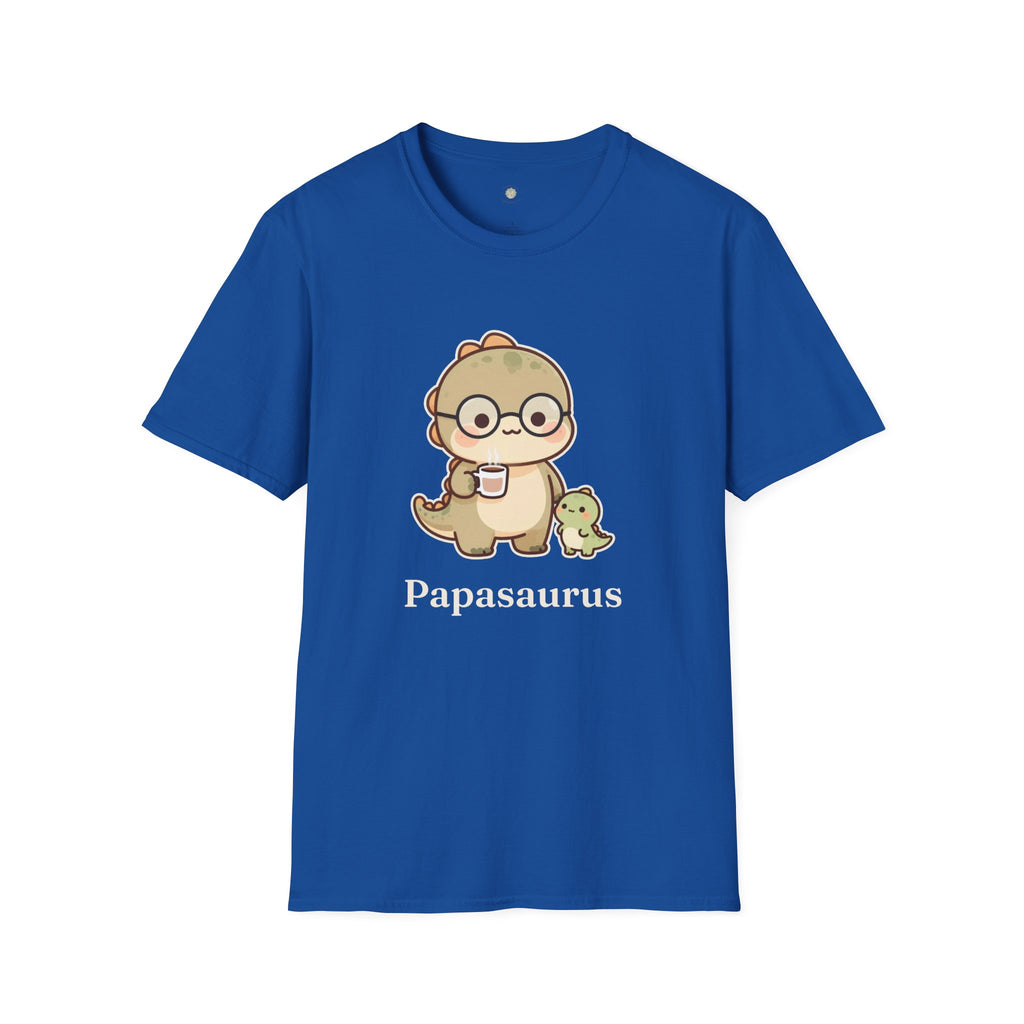 Papasaurus T-Shirt — Cute Dad Dinosaur Father's Day Graphic Tee