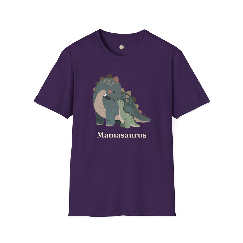 Mamasaurus T-Shirt — Cute Dinosaur Mom Mother's Day Graphic Tee