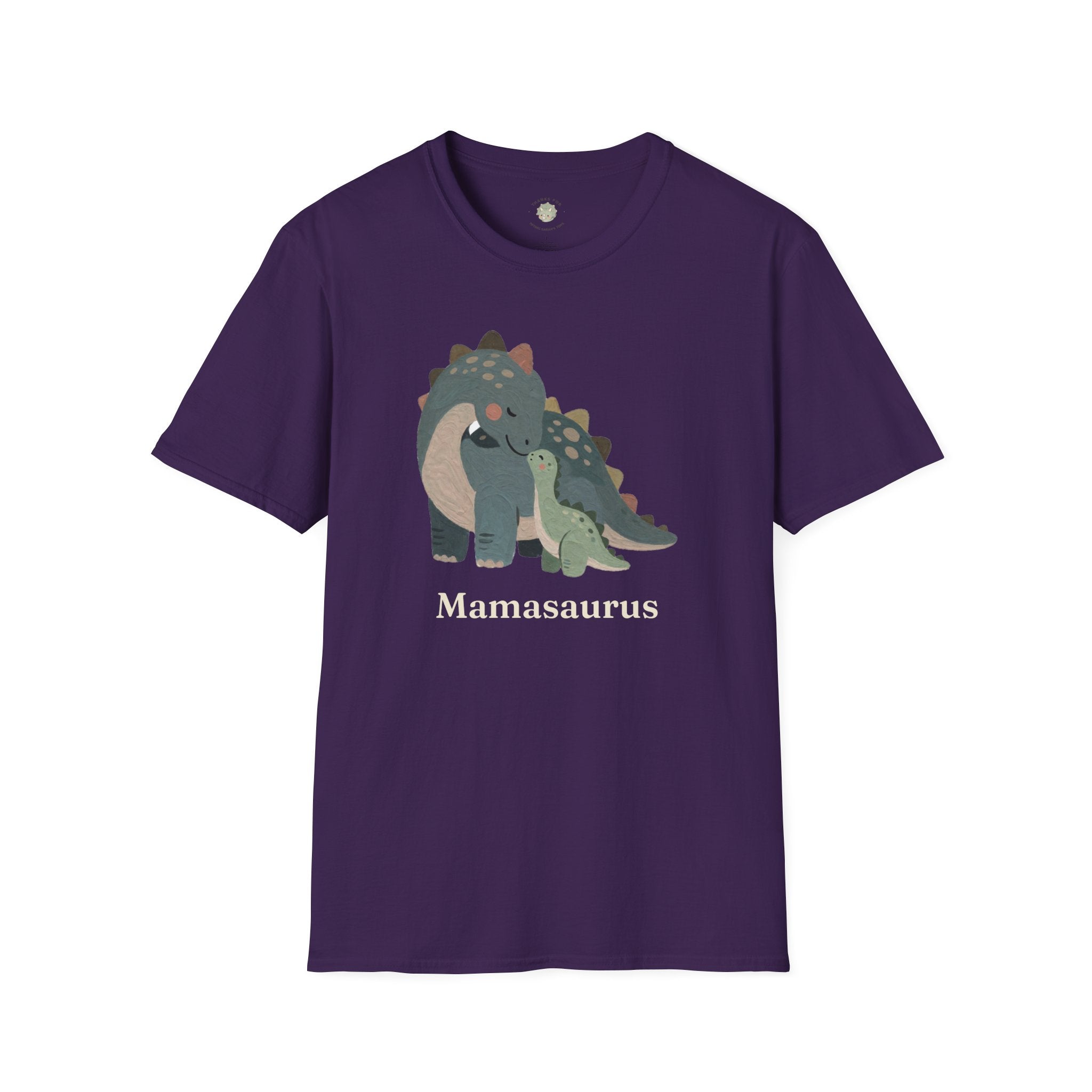 Mamasaurus T-Shirt — Cute Dinosaur Mom Mother's Day Graphic Tee