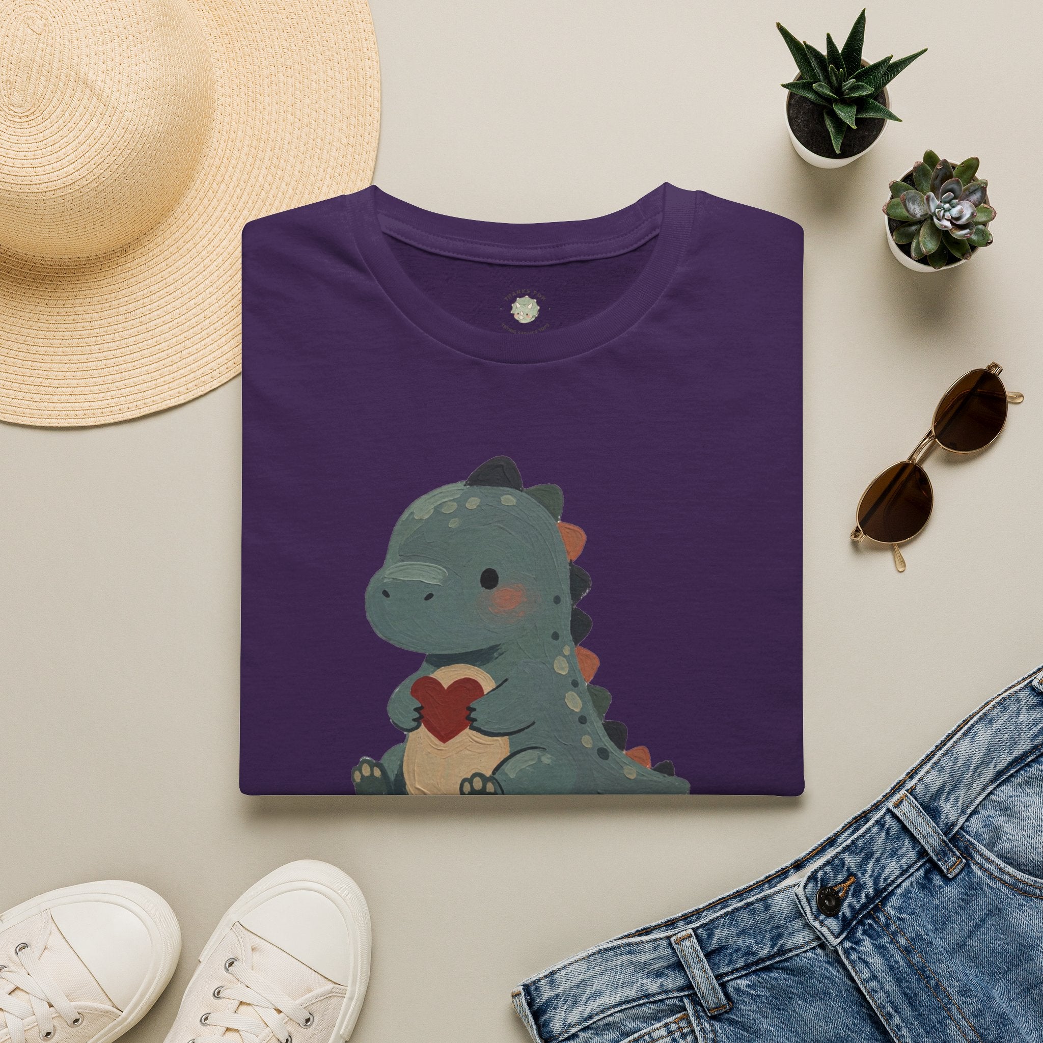 Rawr Means I Love You T-Shirt — Cute Dinosaur Love Graphic Tee