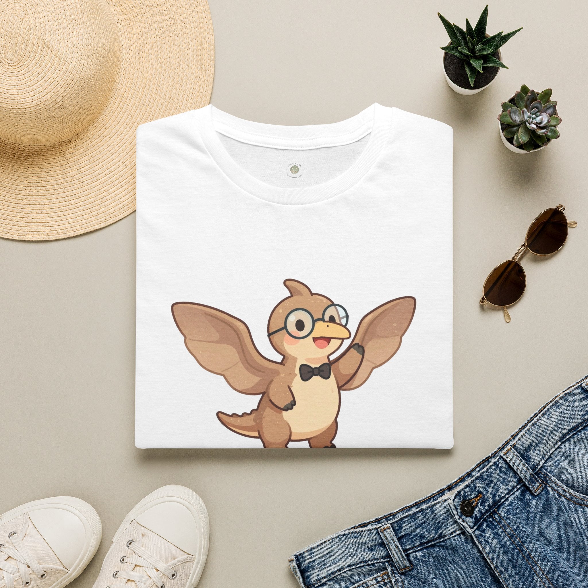 Ptero-Factyl T-Shirt — Funny Fun Facts Pterodactyl Dinosaur Graphic Tee