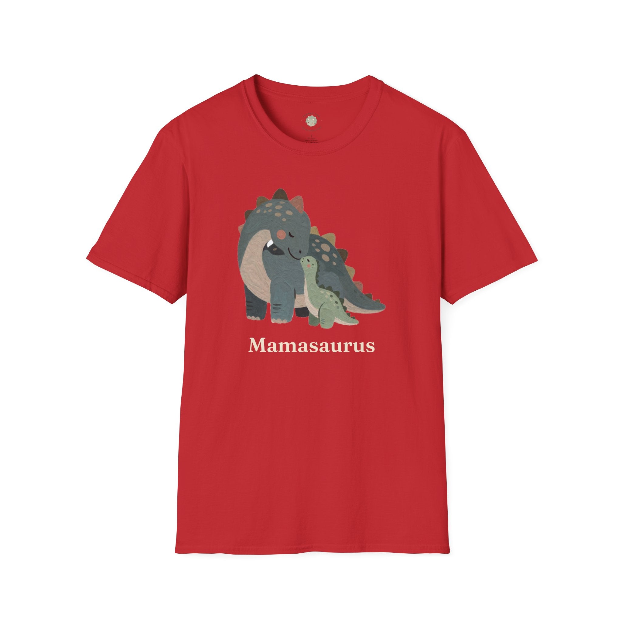 Mamasaurus T-Shirt — Cute Dinosaur Mom Mother's Day Graphic Tee