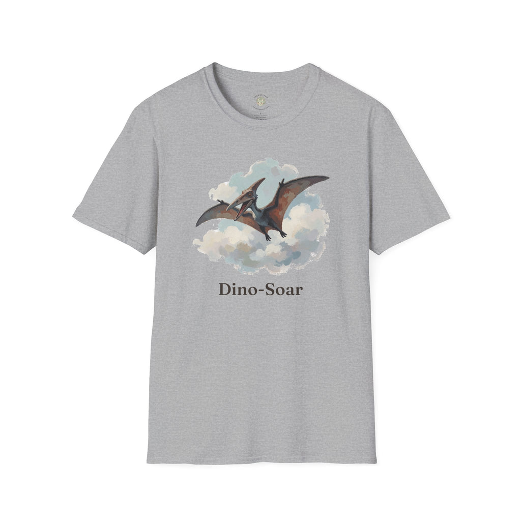 Dino-Soar T-Shirt — Cute Flying Pterodactyl Pun Graphic Tee