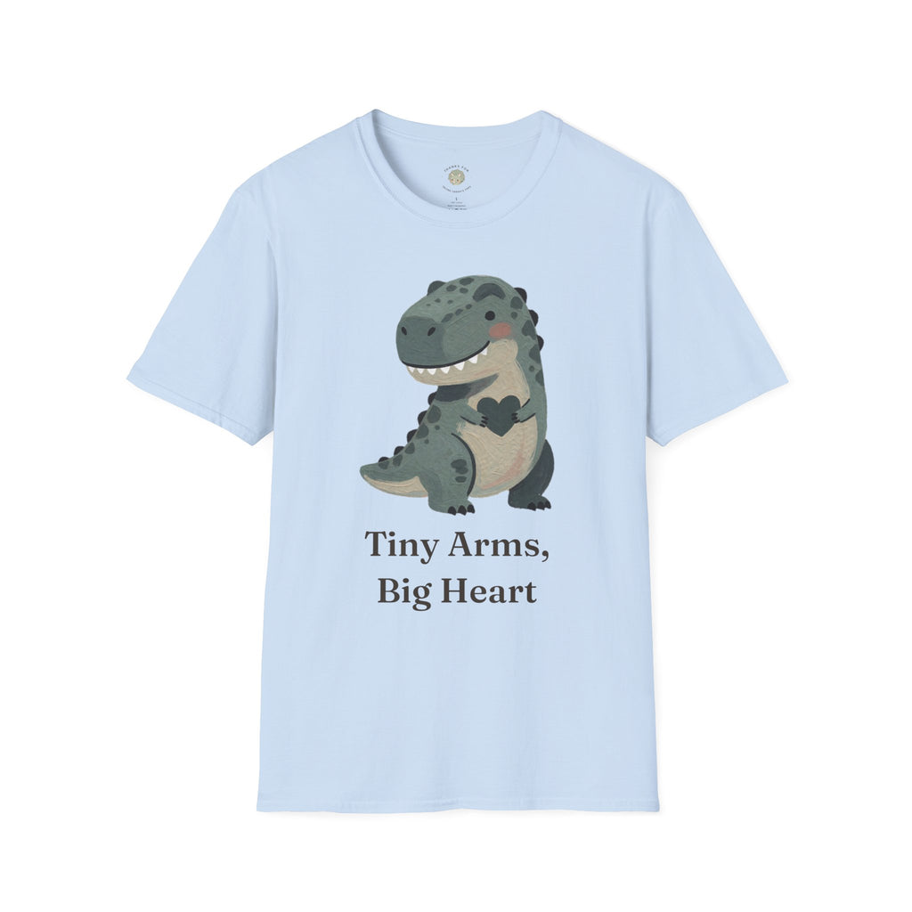 Tiny Arms, Big Heart T-Shirt — Cute Sweet T-Rex Love Graphic Tee