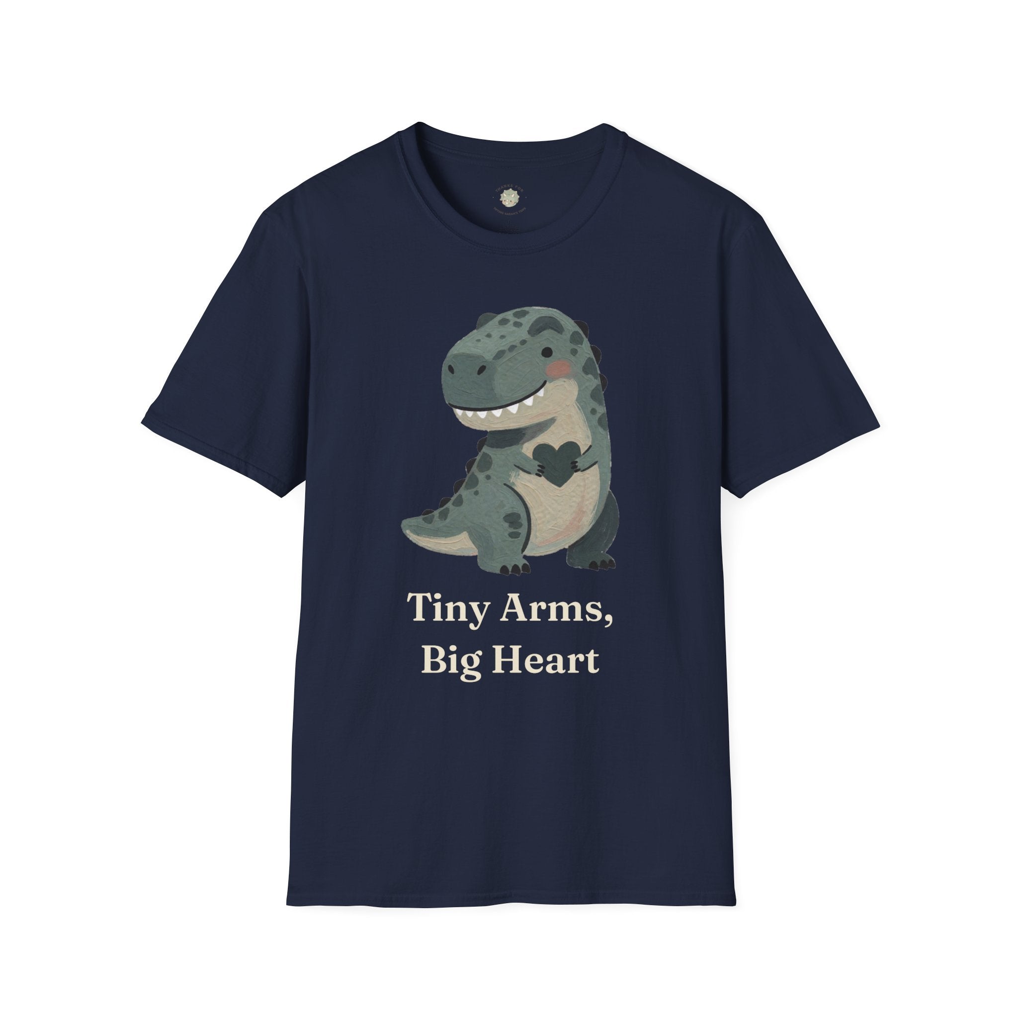 Tiny Arms, Big Heart T-Shirt — Cute Sweet T-Rex Love Graphic Tee